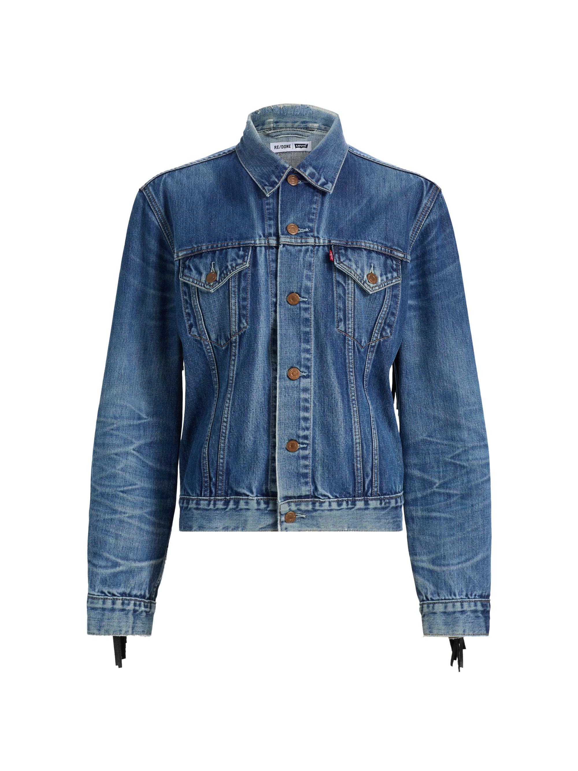 Ksubi Wonderland Crystal Denim Trucker Jacket | Saks Fifth Avenue