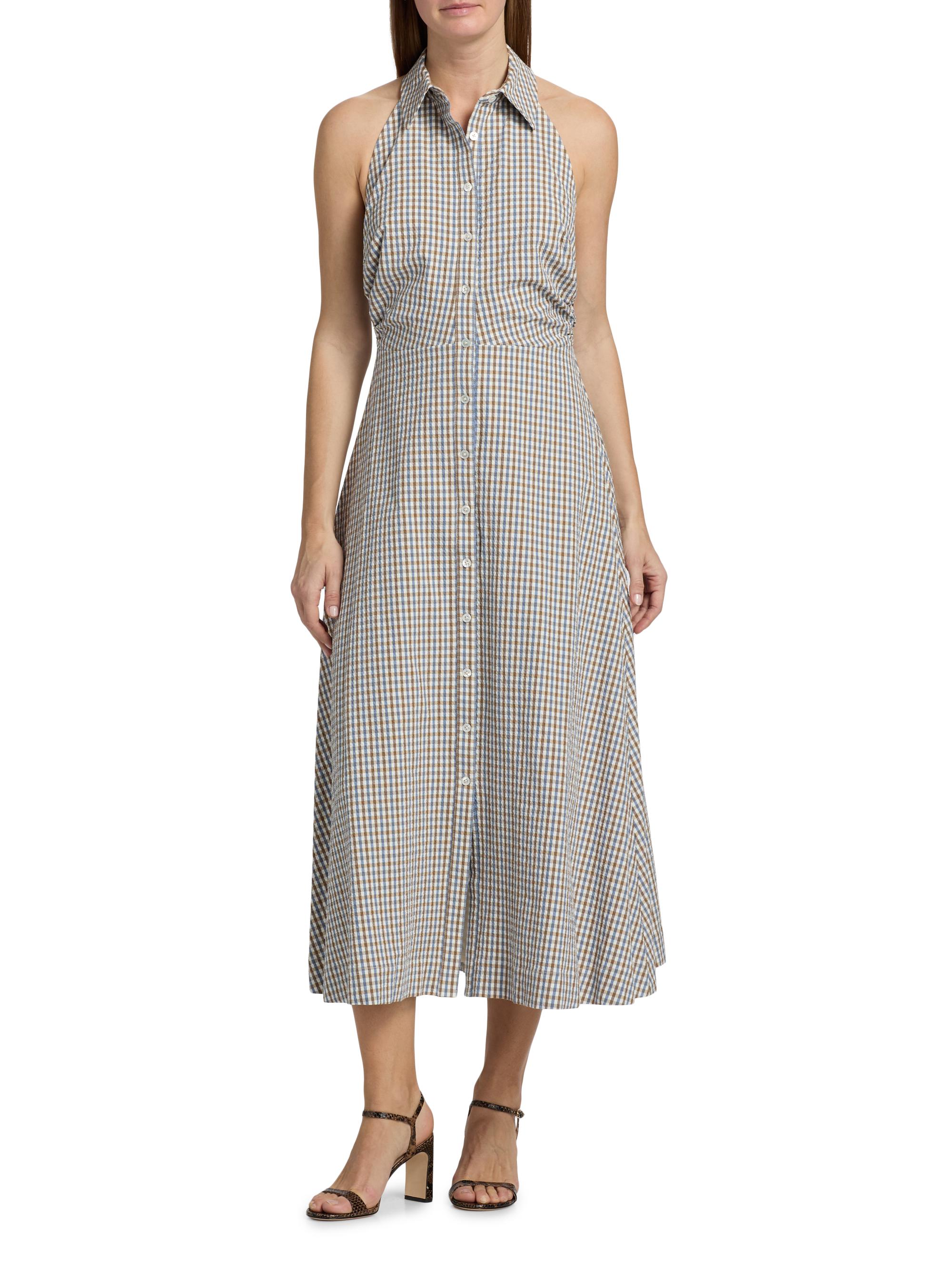 knee length dresses for ladies BANKS HALTER MINI DRESS main image 0