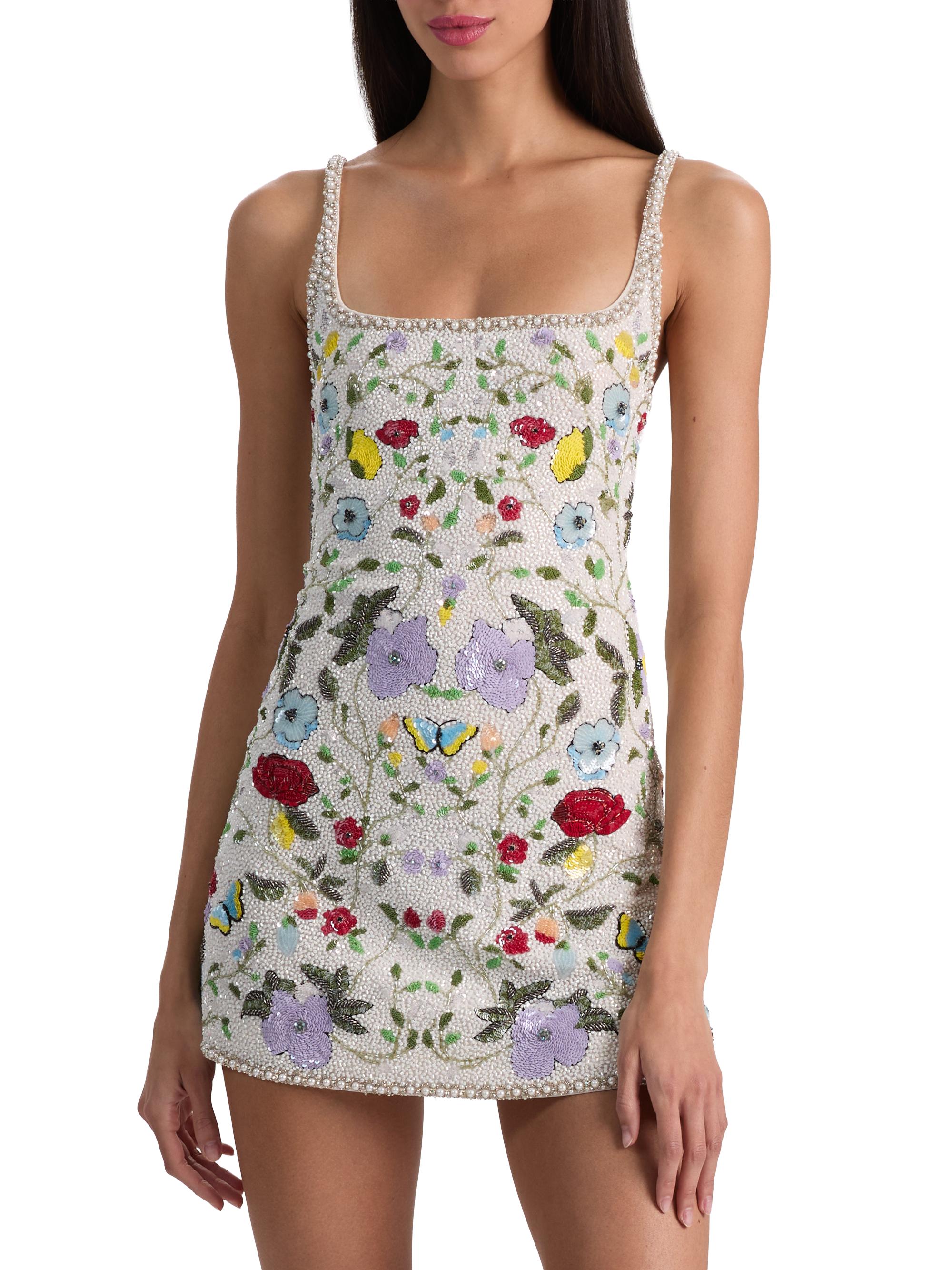 定価8万円新品alice+oliviaアシンメトリーラッフルクチュールスカート