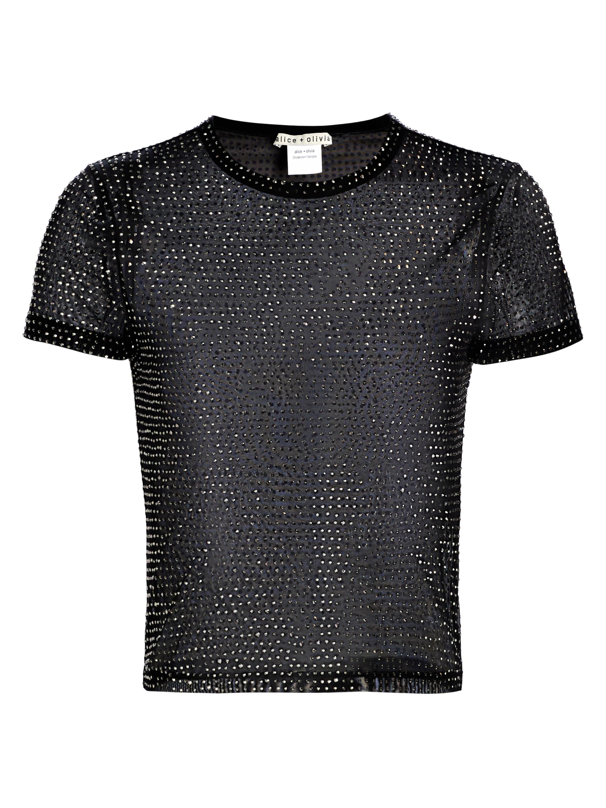 アリスアンドオリビア♪ステイシー Tシャツ Alice+Olivia - ​【美品】アリスアンドオリビア ステイシーフェイス T