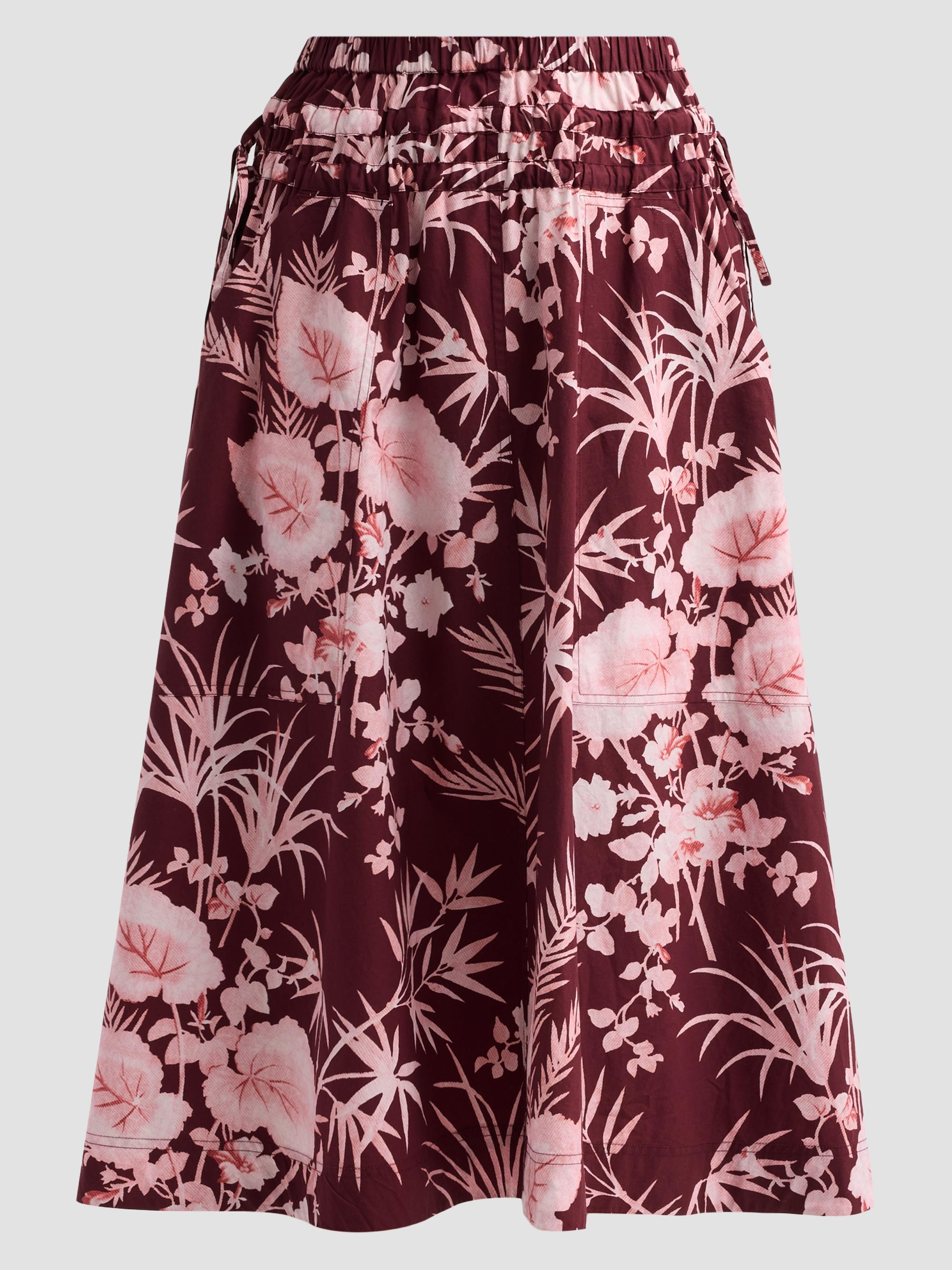 Cara Cara Women's Meret Printed Midi Skirt - Paradise Blush