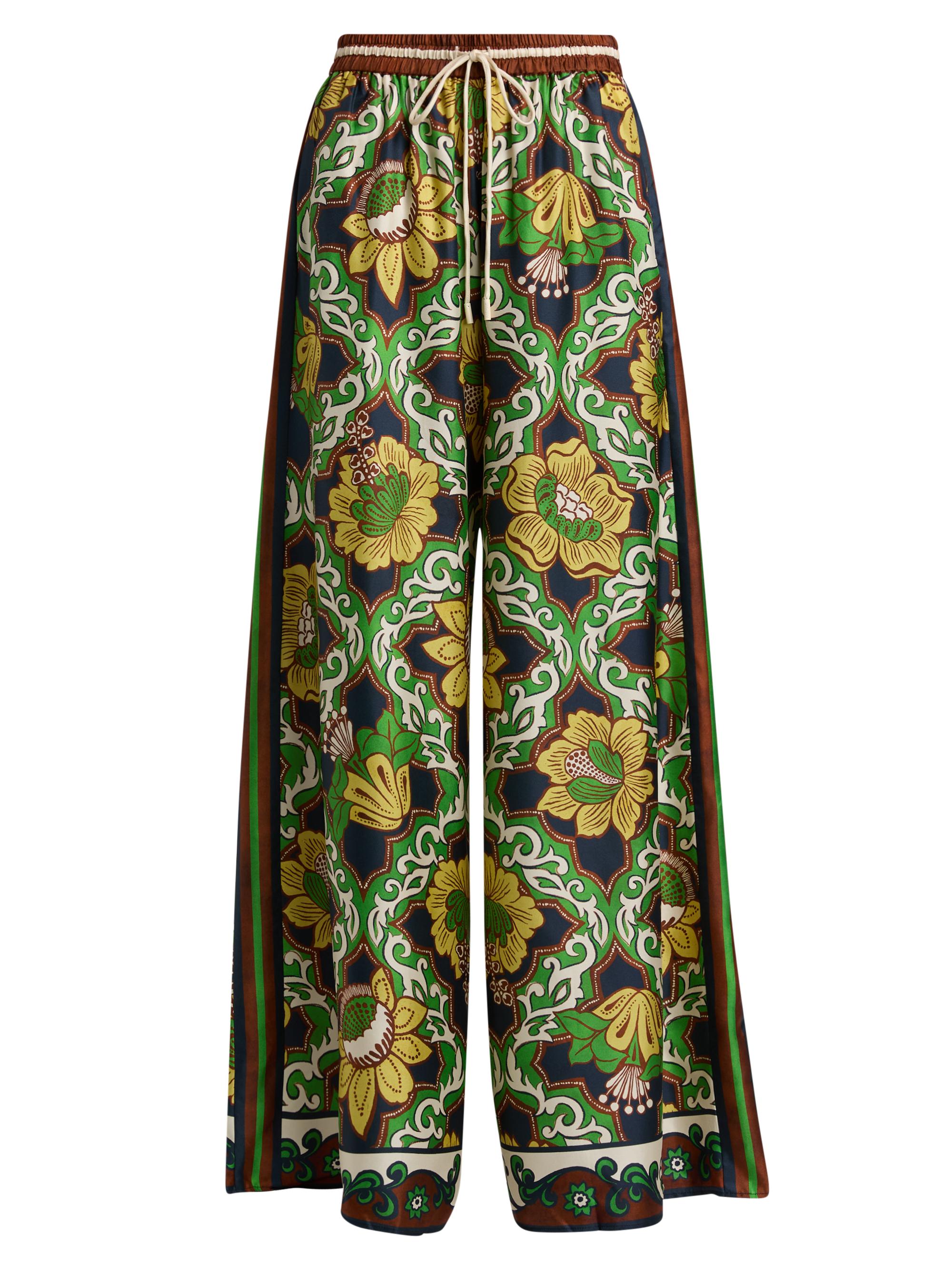 Alémais Women's Liana Silk Palazzo Pants - Women's Clothing