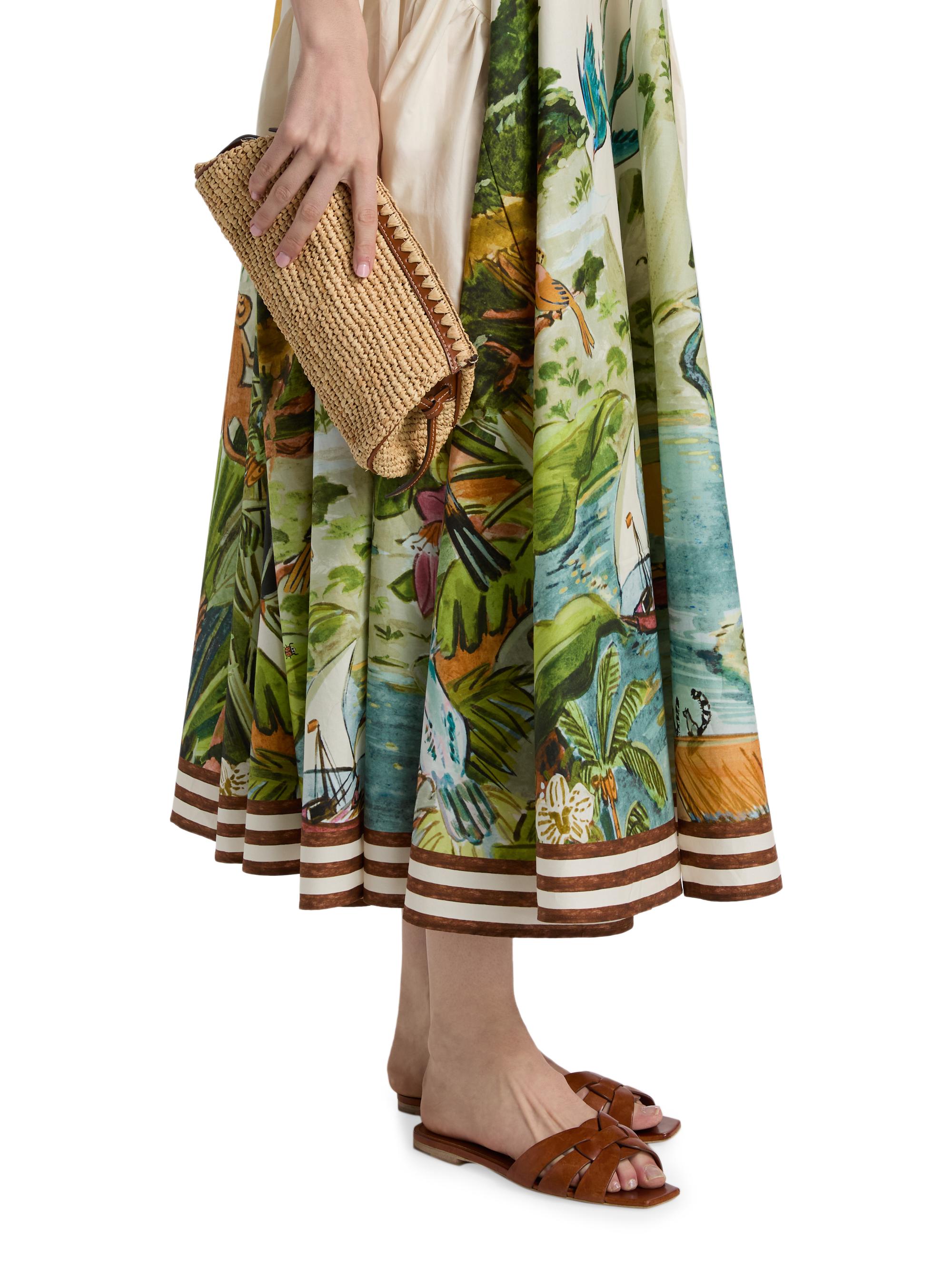Almais Toucan Tango Printed Midi-Dress | Saks Fifth Avenue