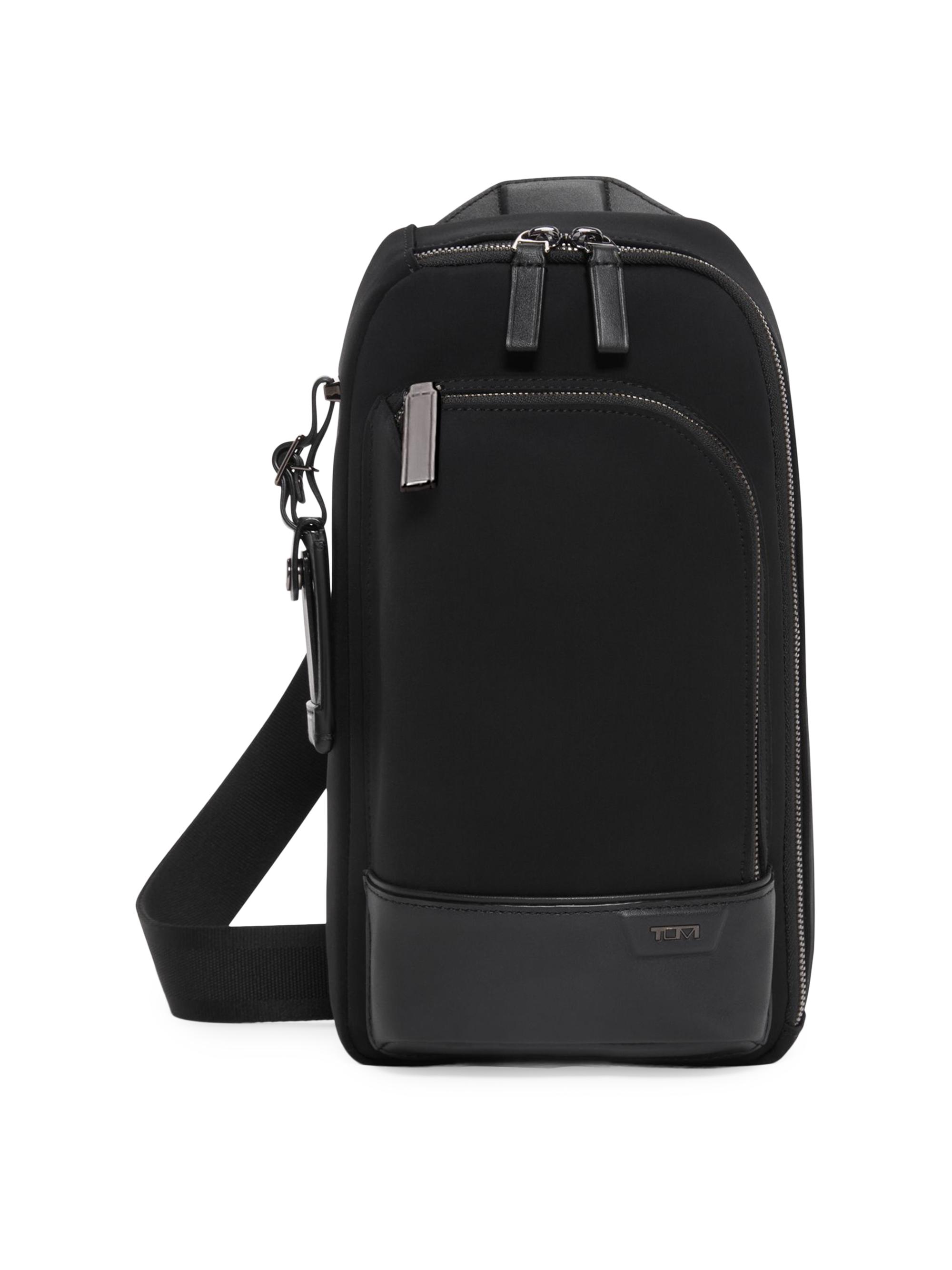 TUMI Men's Harrison Gregory Sling Bag - Midnight Black