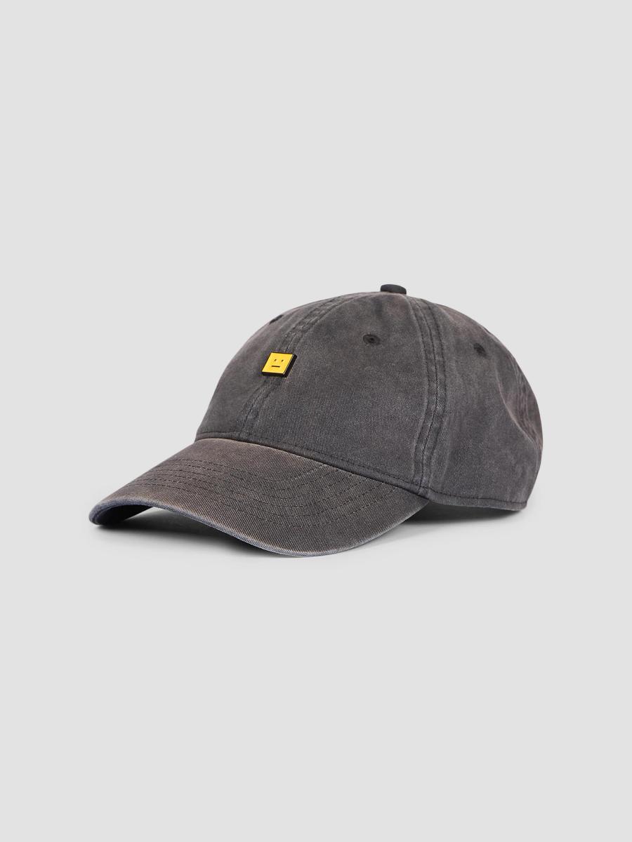 Acne Studios Cunov Face Canvas Baseball Cap | Saks Fifth Avenue