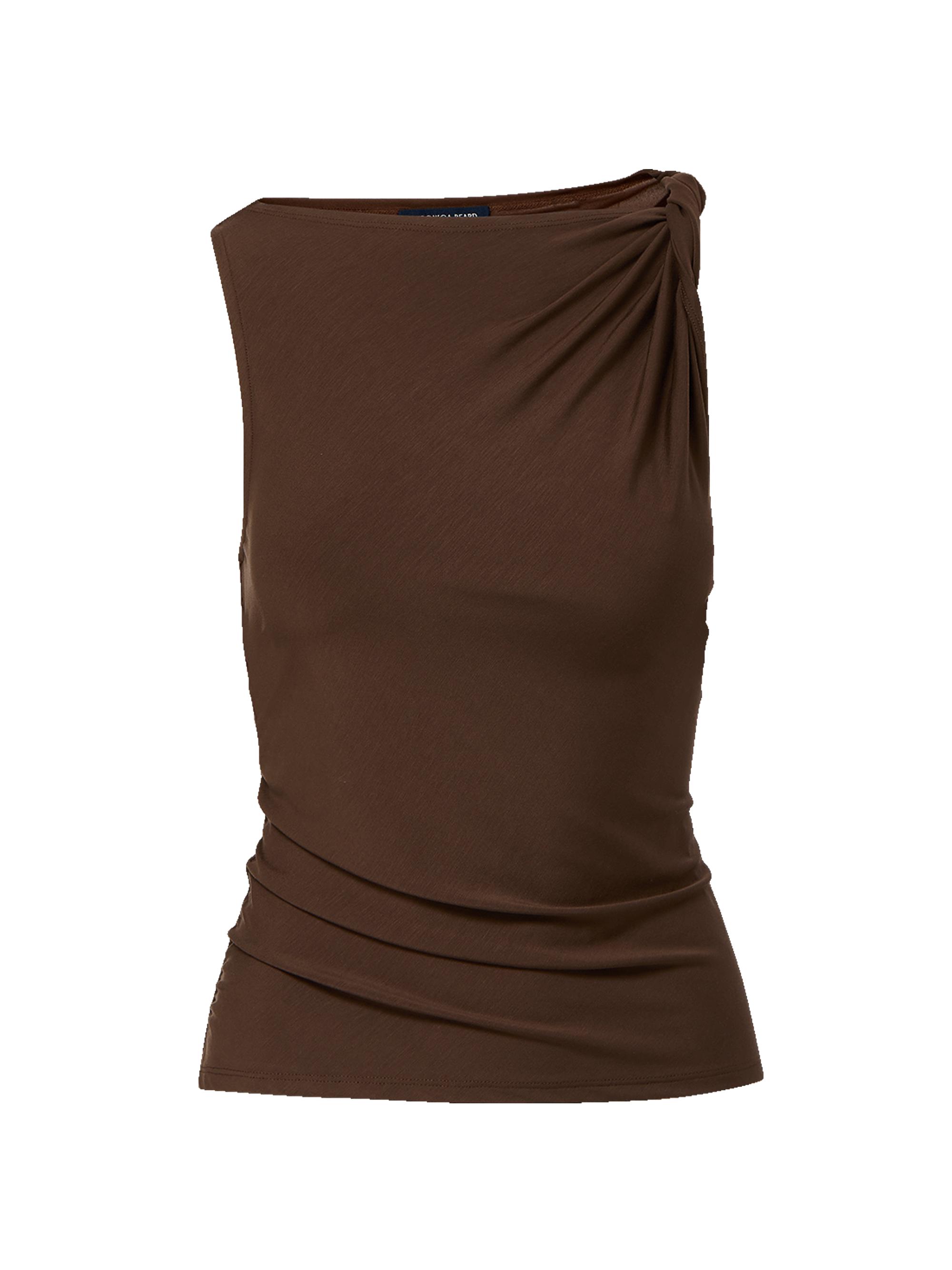 Women's Brown Designer Tops
