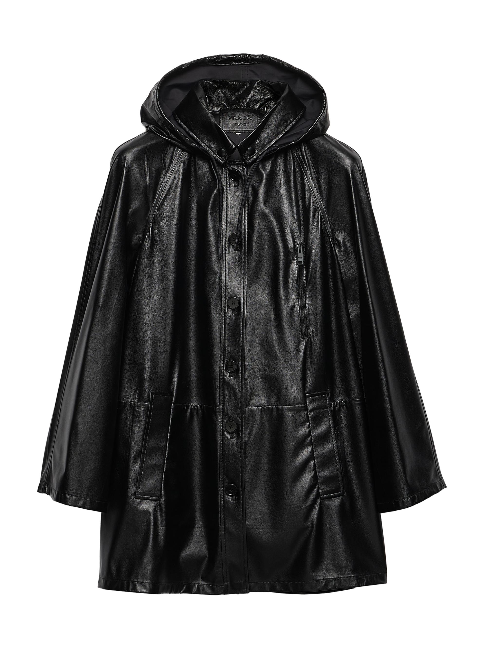 Mercer Collective Ally Reversible Faux-Leather Coat | Saks Fifth