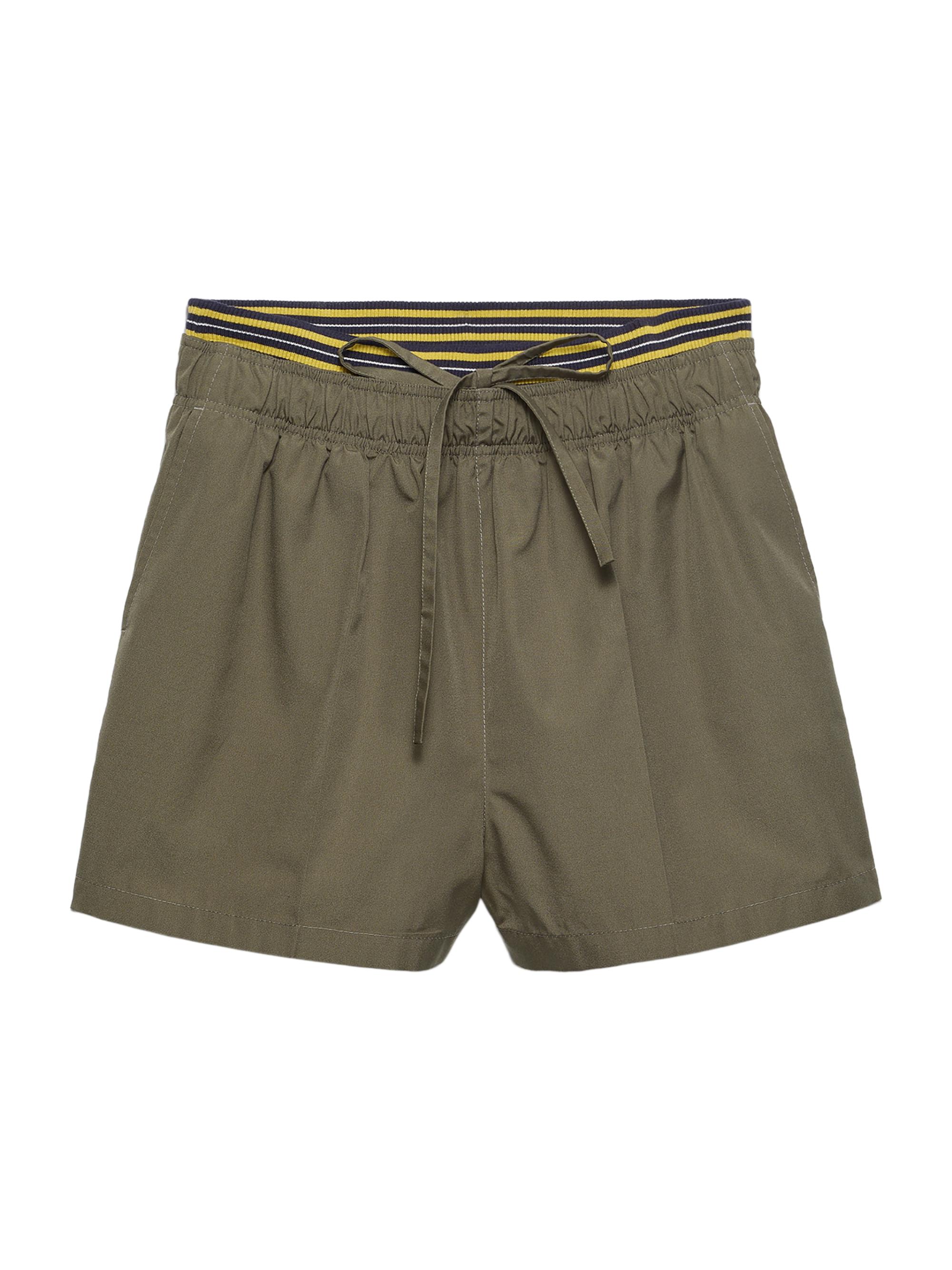 Prada Women's Poplin Shorts - Green