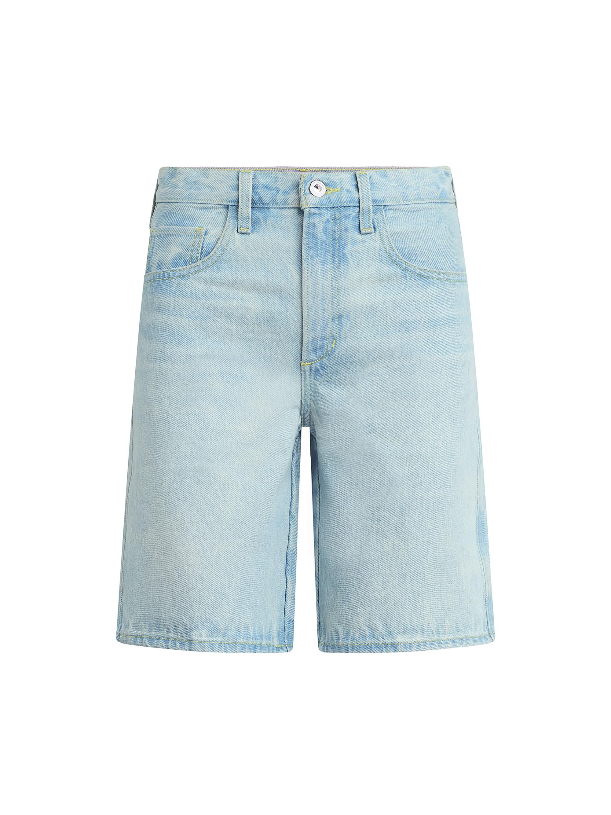 Favorite Daughter Women's The Tommy Denim Bermuda Shorts - Freeport