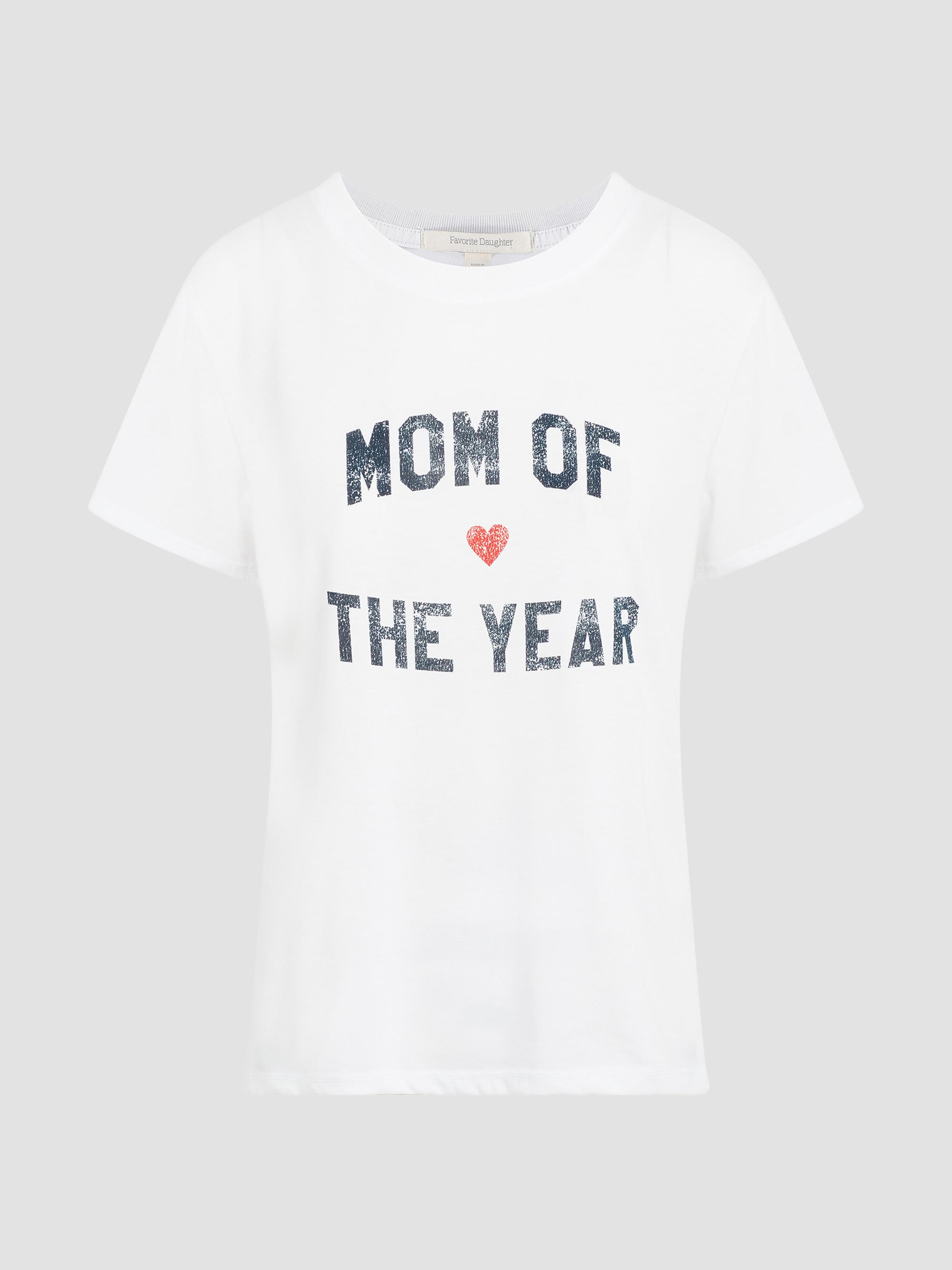 Favorite Daughter Women's Graphic Printed T-Shirt - White