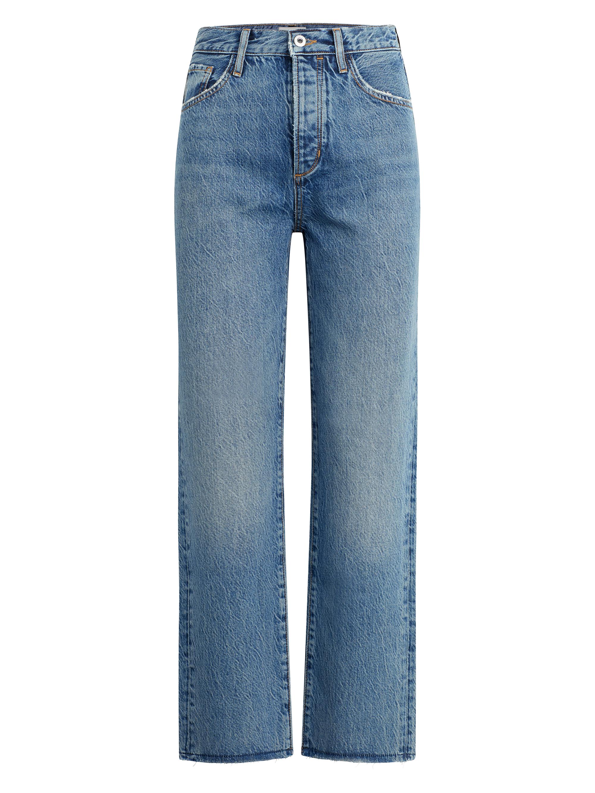 Favorite Daughter Women's Otto Stretch-Cotton High Rise Straight-Leg Jeans - Stowe