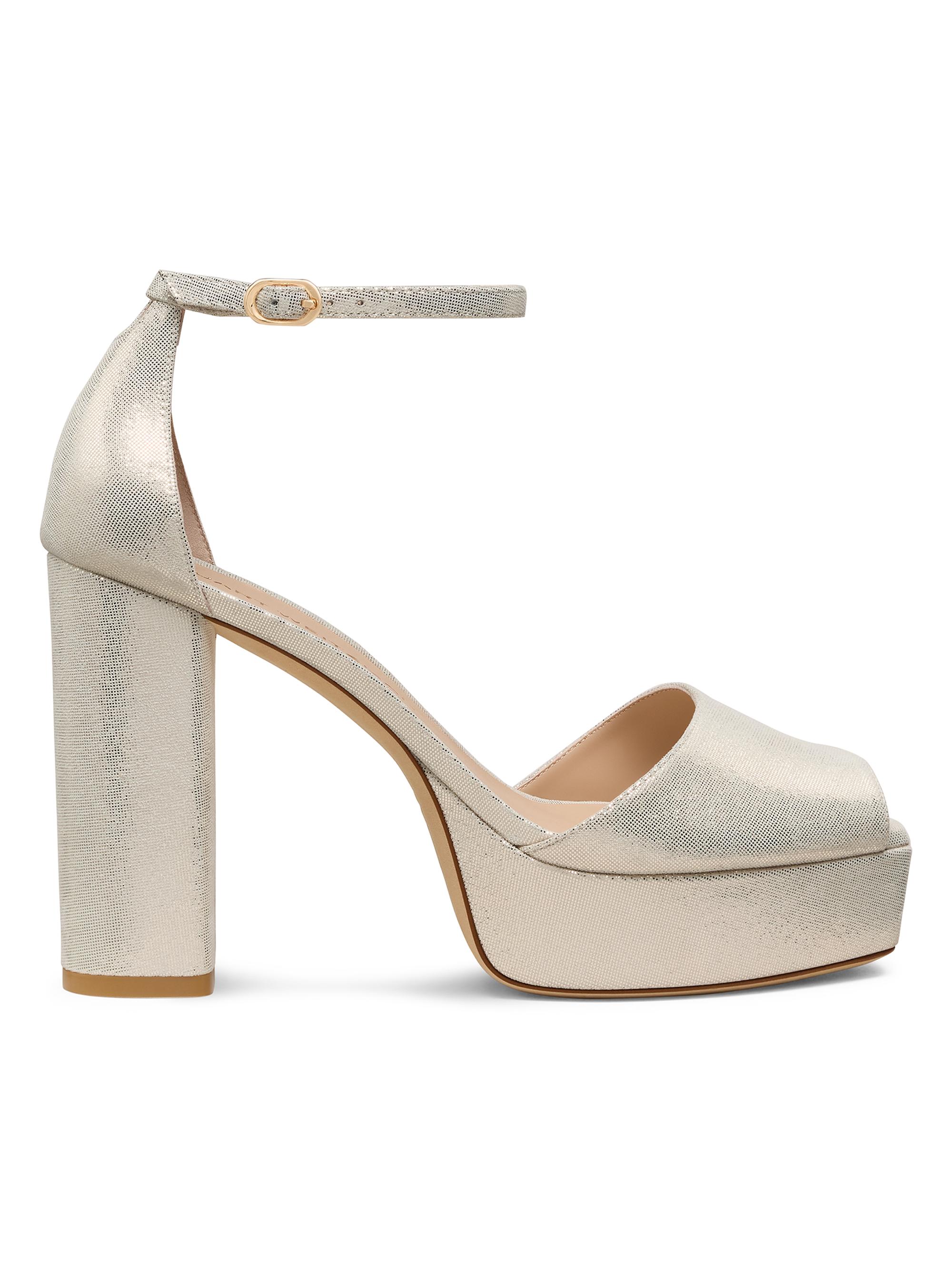 Stuart Weitzman Sabrina 110MM Leather Platform Sandals | Saks