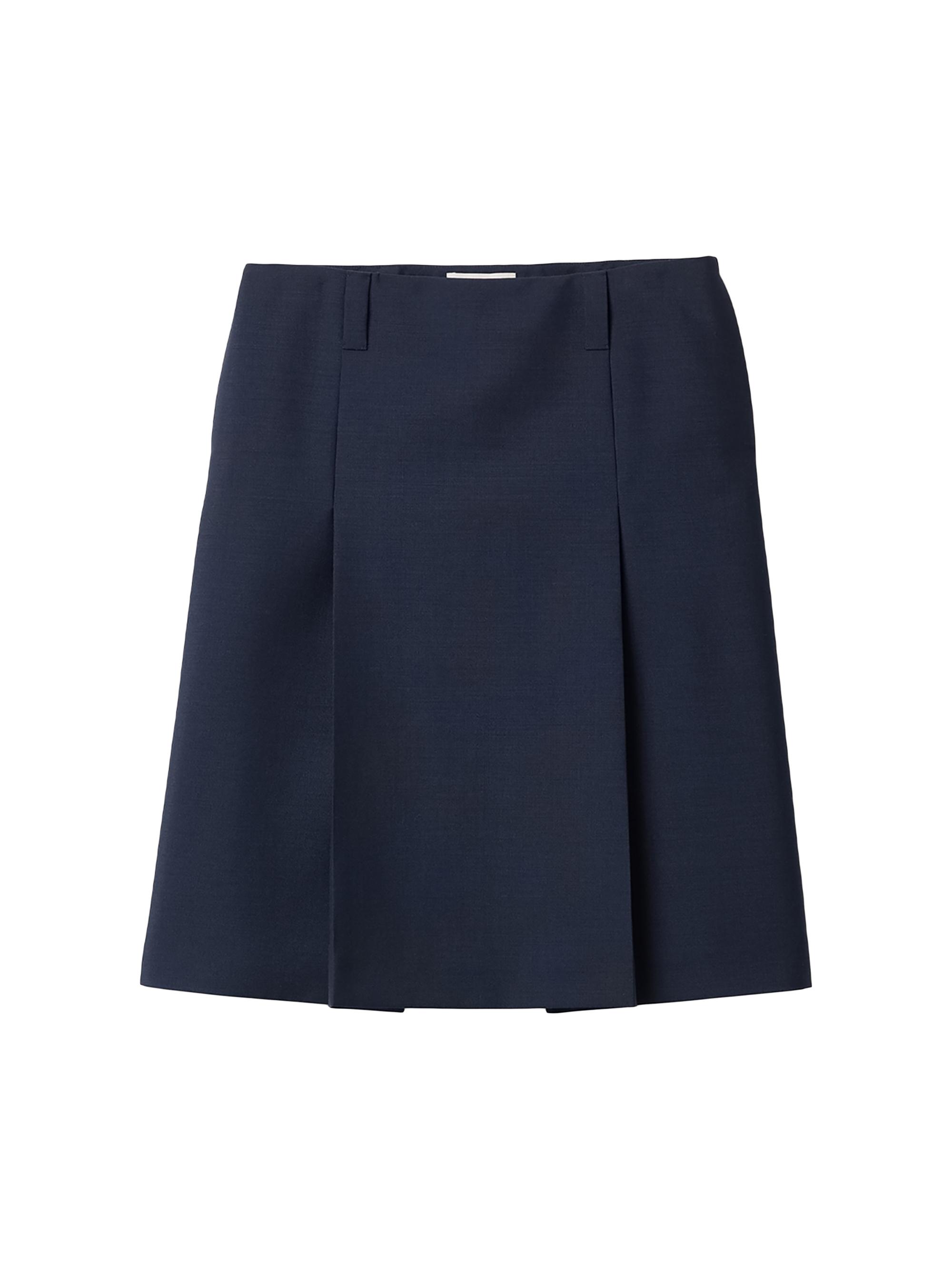 Miu Miu Women's Kid Mohair Skirt - Blue