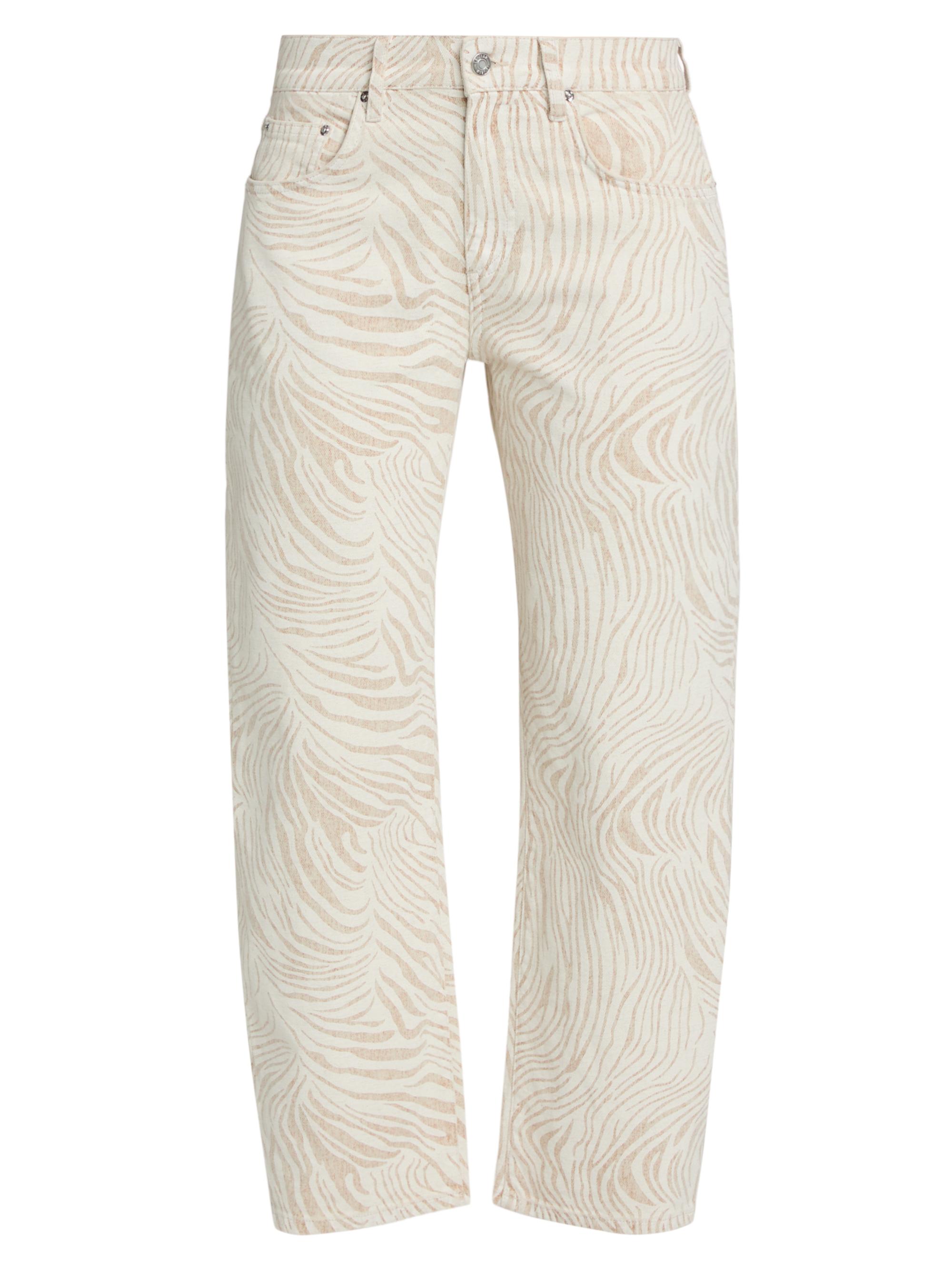 Le Jean Women's Nomad Ankle Jeans - Zebra