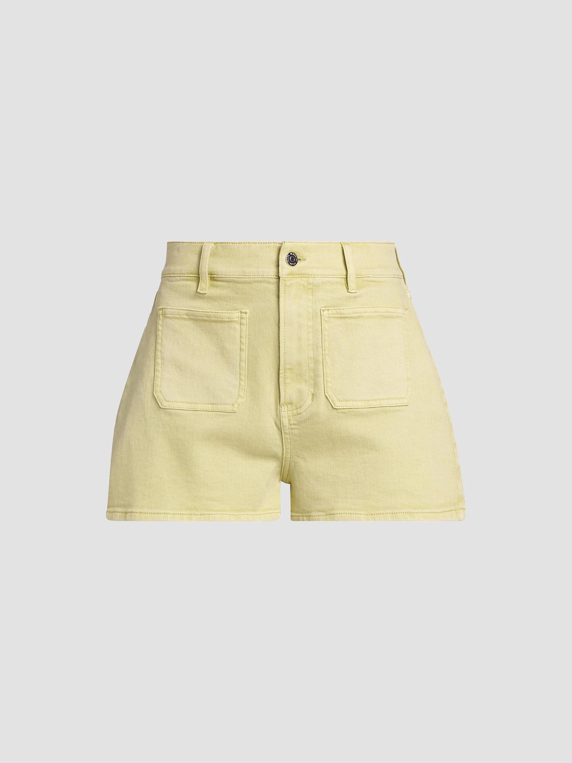 Women's Elijah Patch Pocket Shorts - Pistachio - Size 31