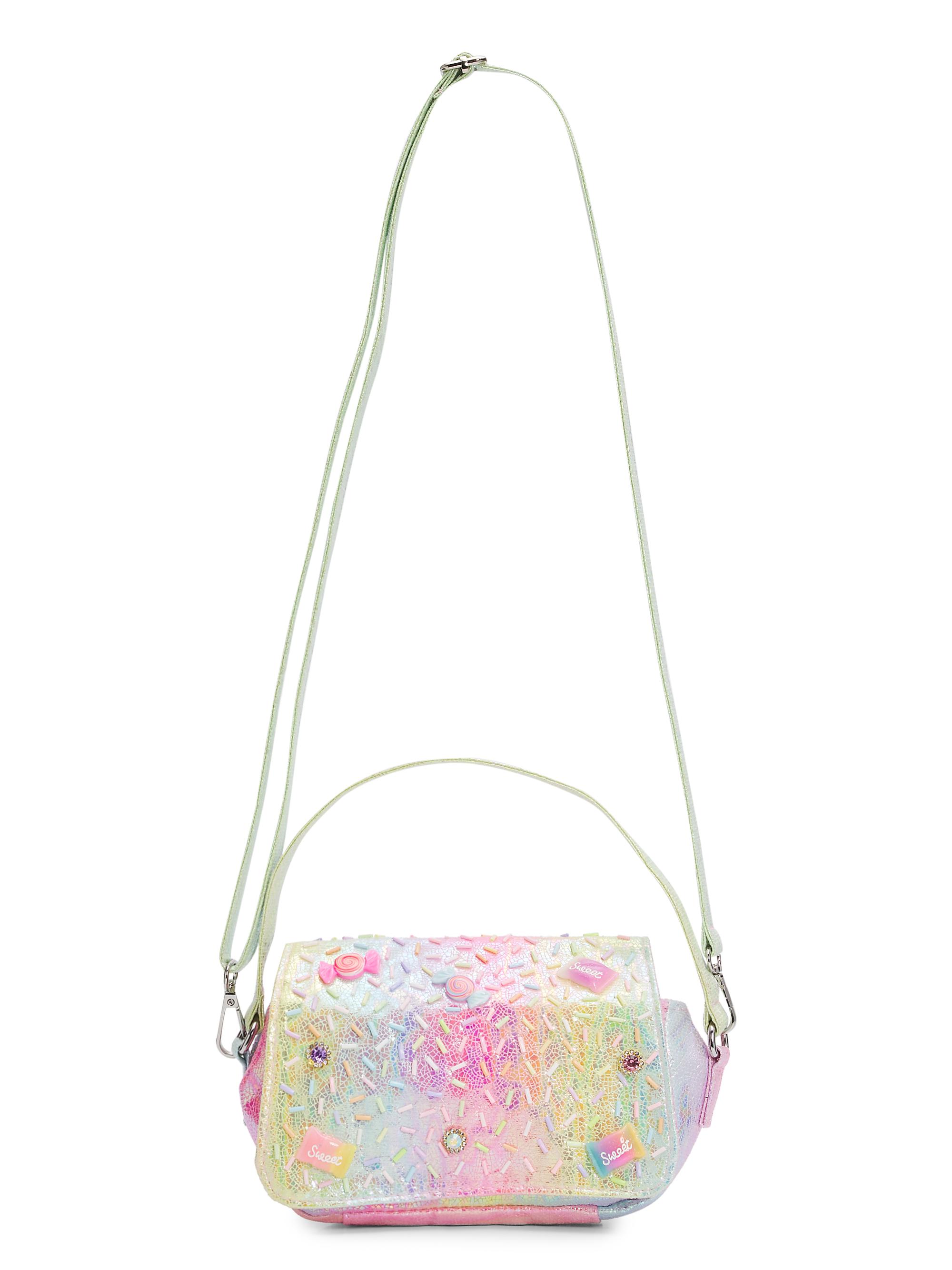 Bari Lynn Girl's Sprinkle Iridescent Crossbody