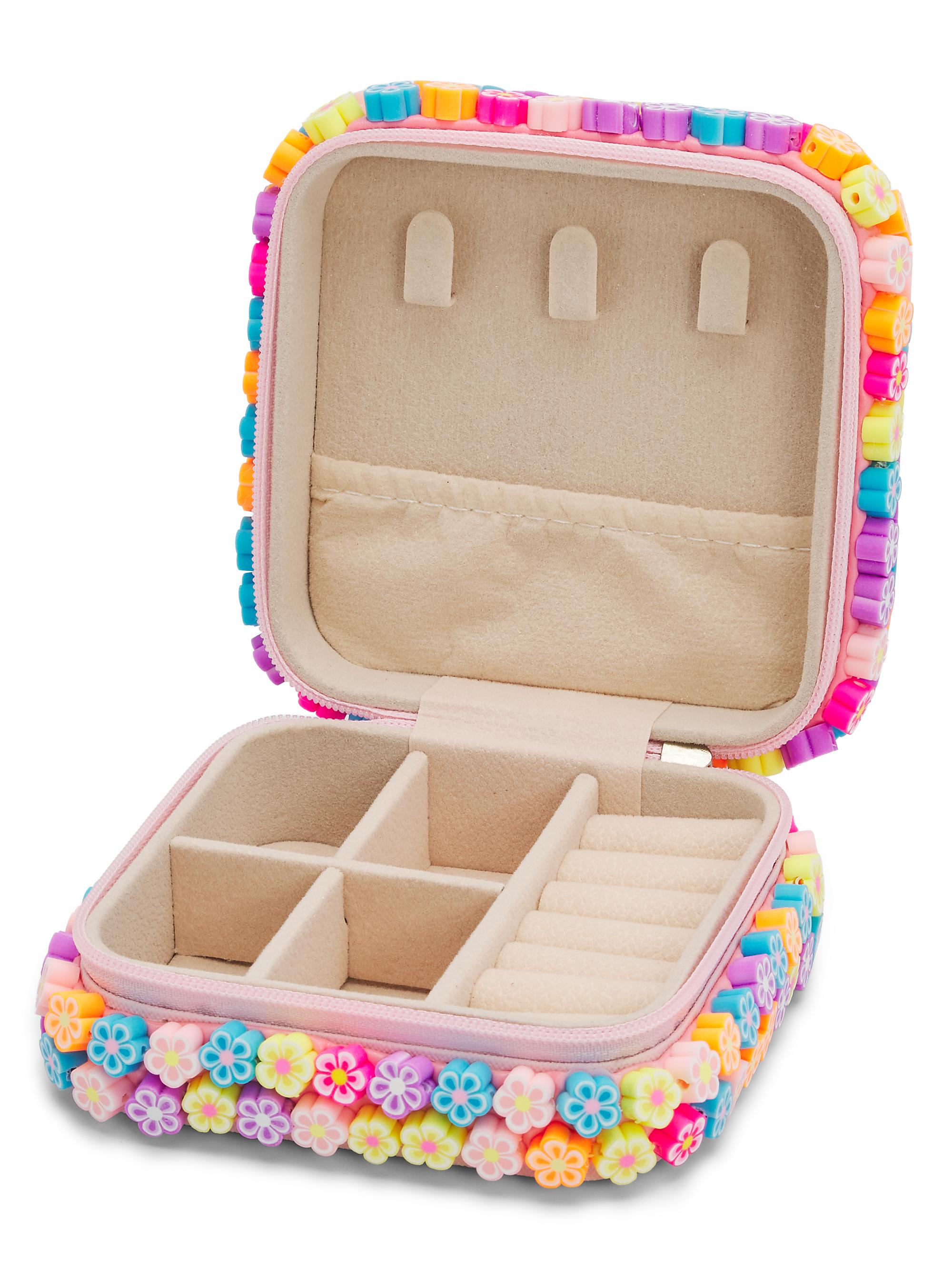 Bari Lynn Girl's Flower Jewelry Box