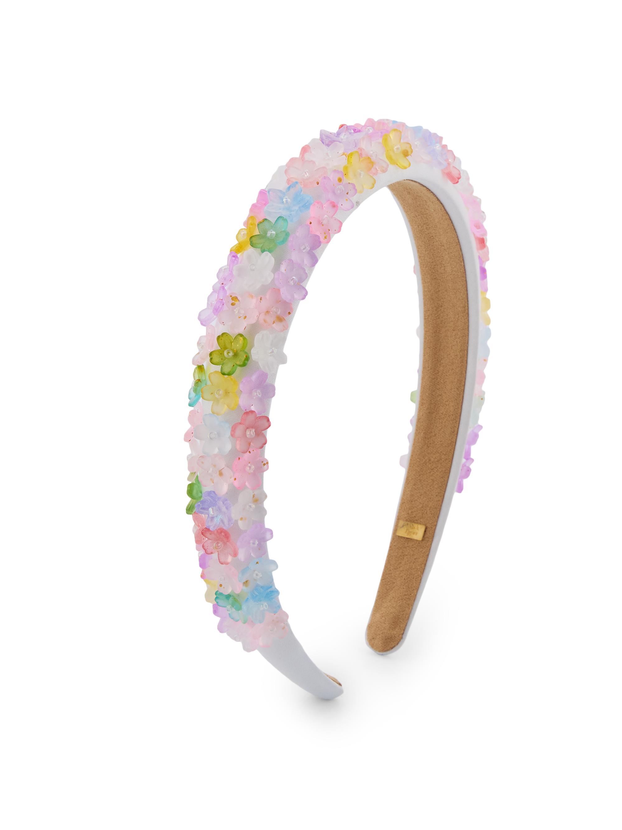 Bari Lynn Girl's Floral Embellished Headband
