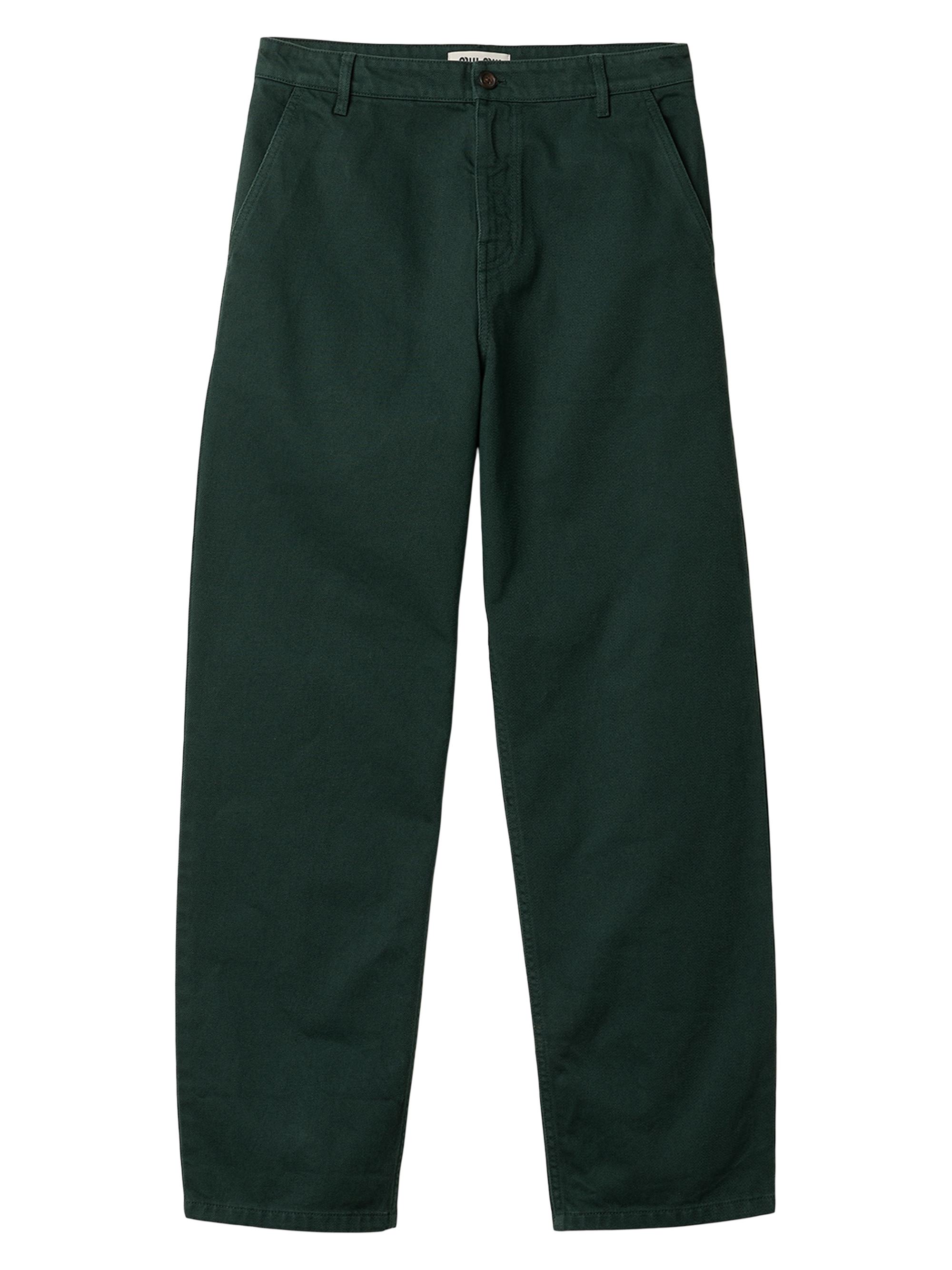 Miu Miu Women's Garment-Dyed Gabardine Jeans - Green