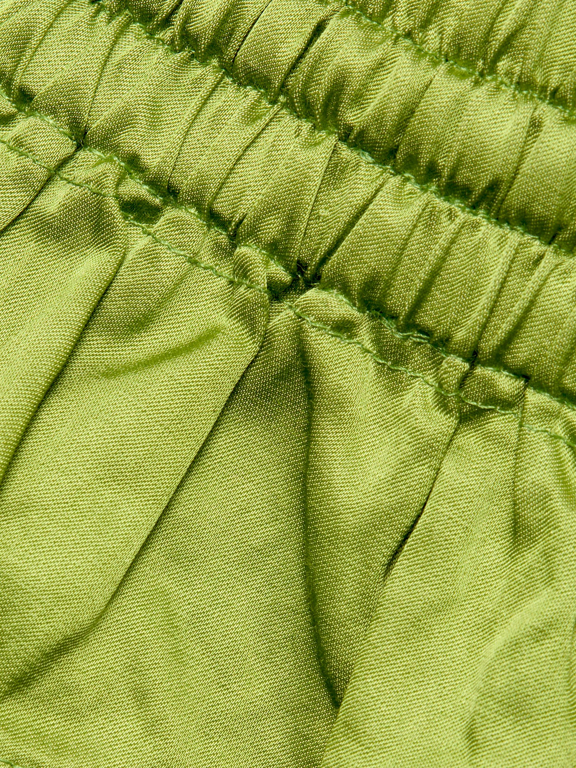 A.L.C. Women's Camden High-Rise Shorts - Meadow Green | Thumbnail 7