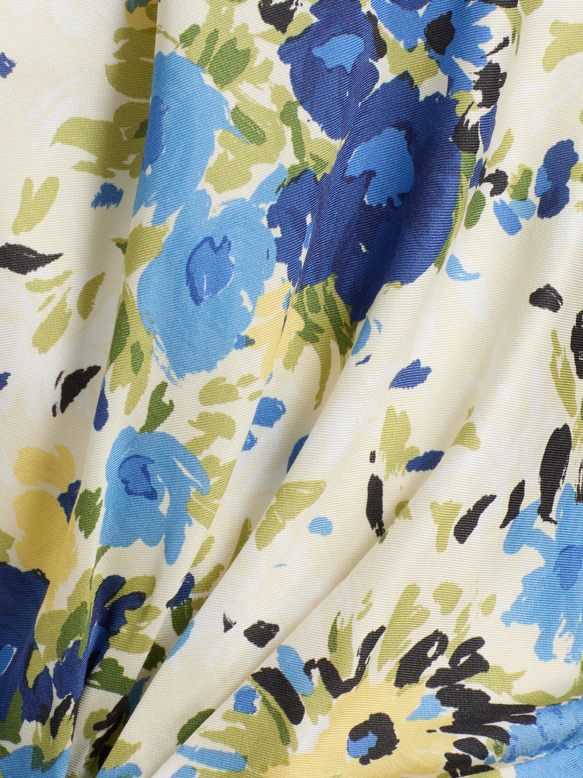 A.L.C. Women's Eliana Floral Tie-Detail Top - Butter Capri Multi | Thumbnail 7