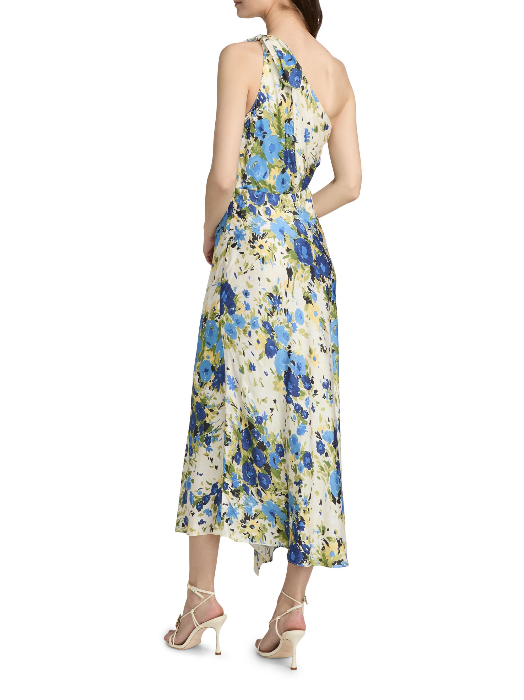 A.L.C. Women's Eliana Floral One-Shoulder Midi-Dress - Butter Capri Multi | Thumbnail 5