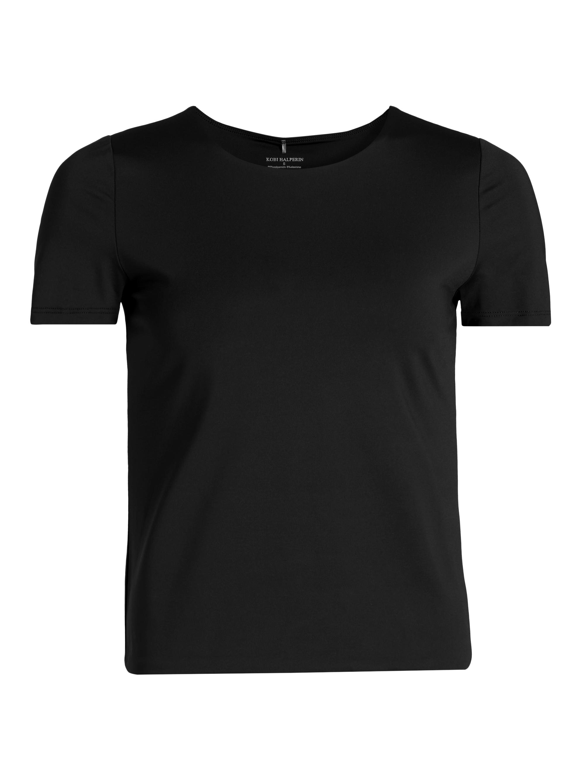 Kobi Halperin Women's Rhianna Matte Jersey T-Shirt - Black