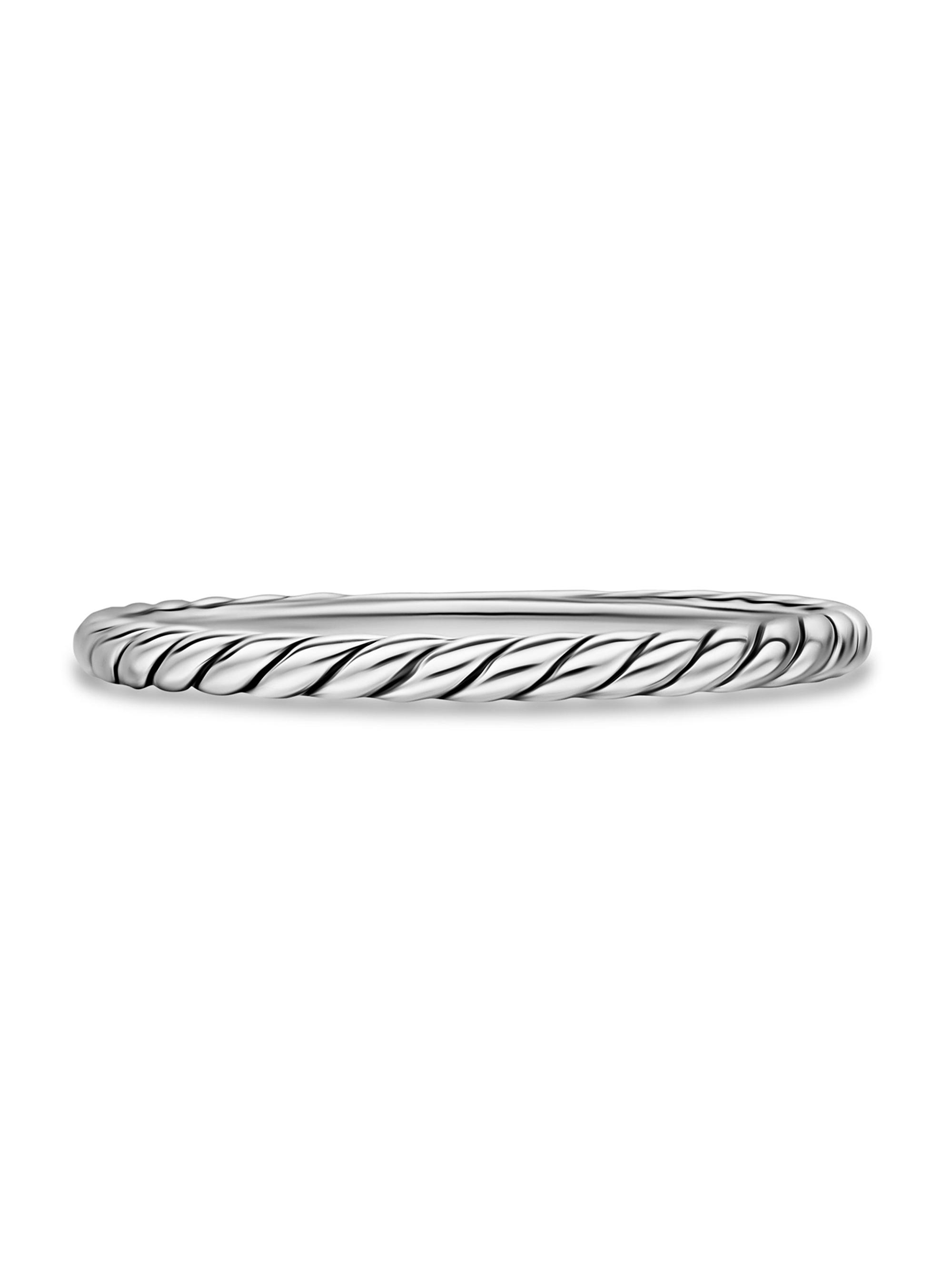 David Yurman Women's Sterling Silver Band RIng - Silver