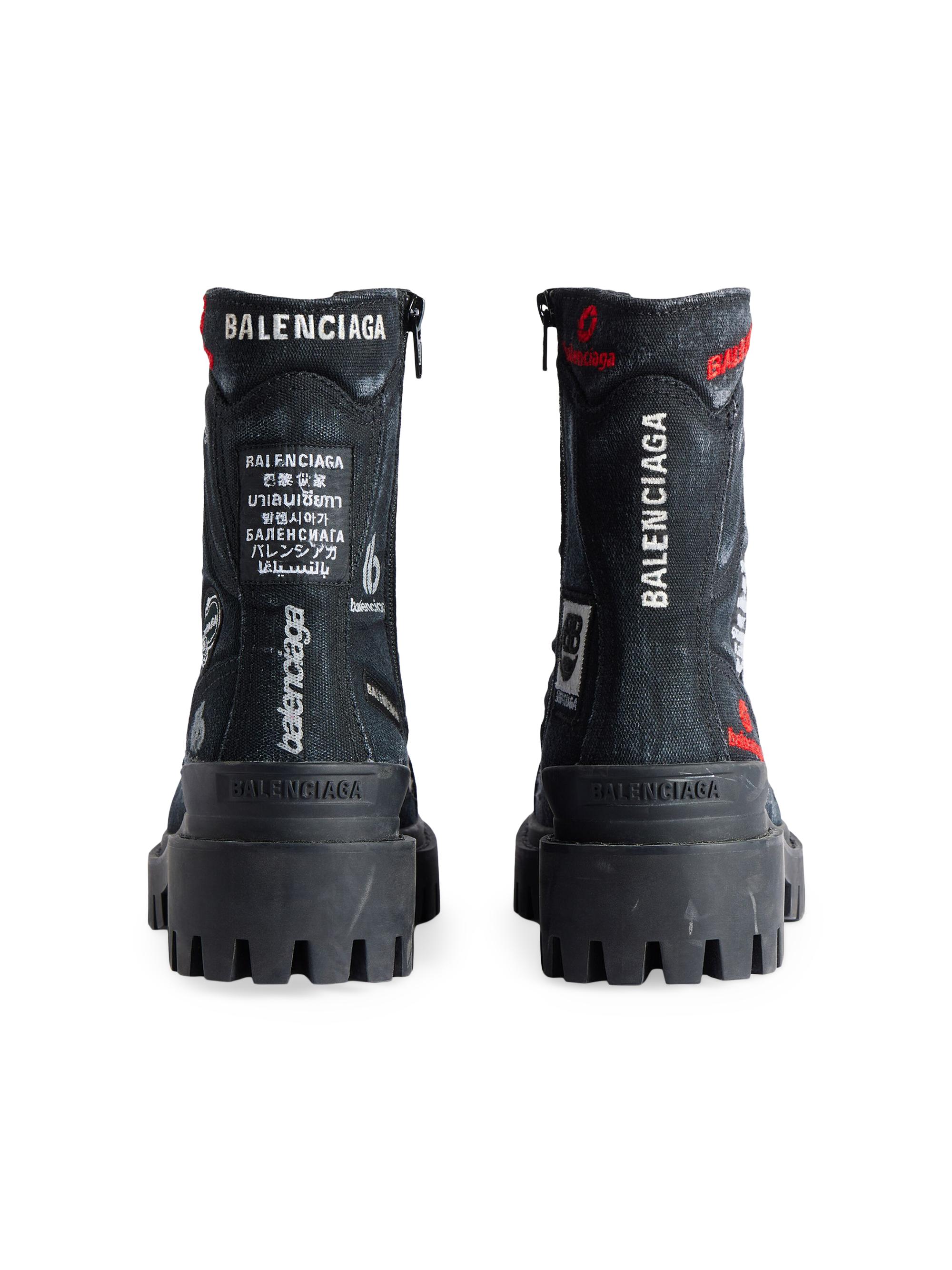 Balenciaga Combat Strike Boots | Saks Fifth Avenue