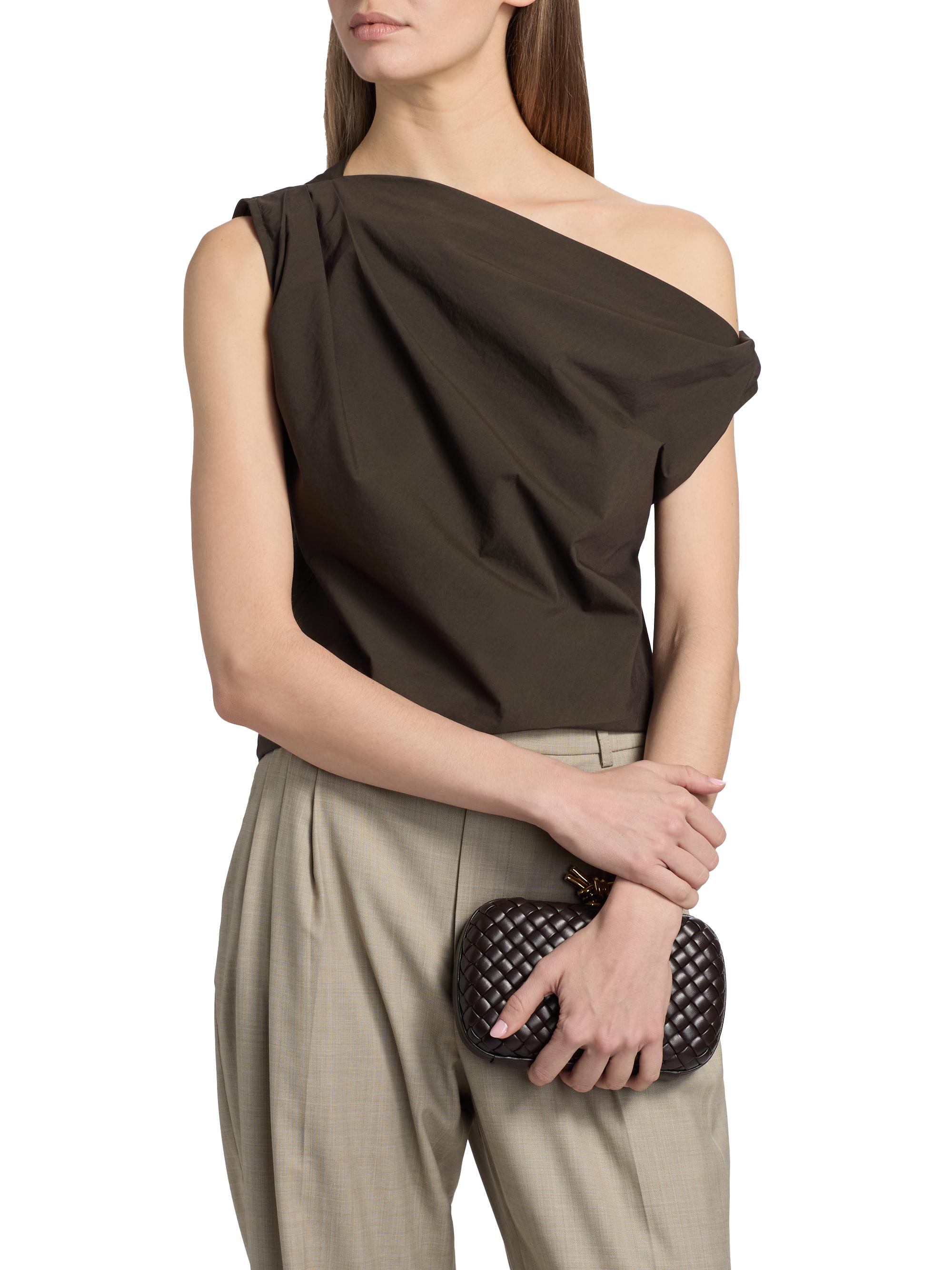 ba & sh Women's Omar Off-The-Shoulder Top - Cafe | Thumbnail 3