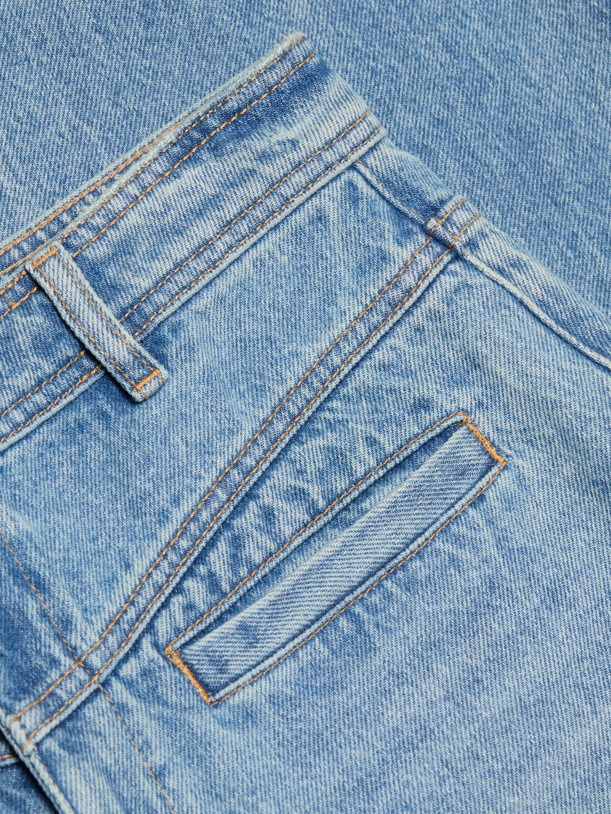 ba & sh Women's Ranja Flared Wide-Leg Jeans - Blue Jeans | Thumbnail 7