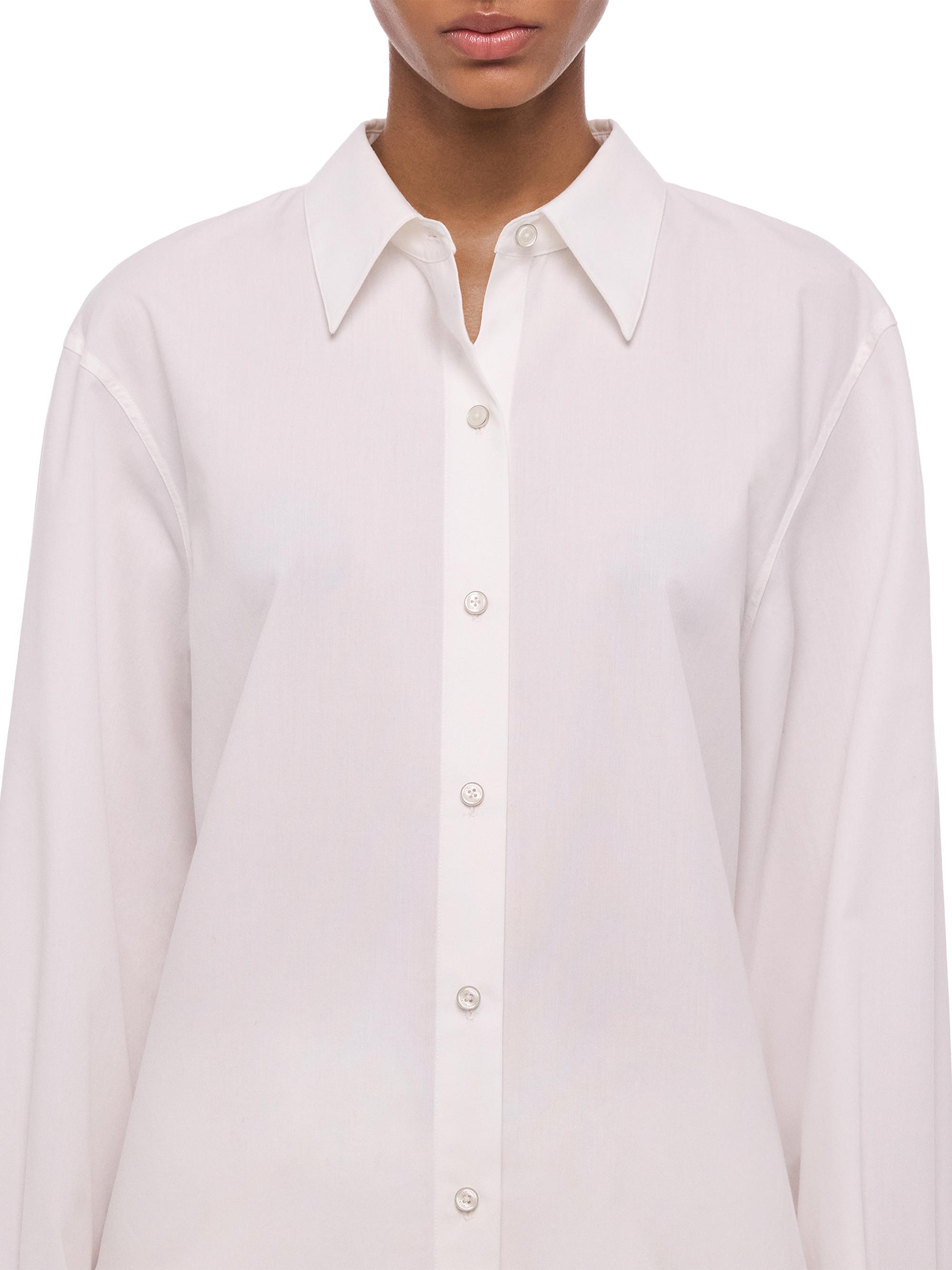 Helmut Lang Knot Cotton Button-Front Shirt | Saks Fifth Avenue