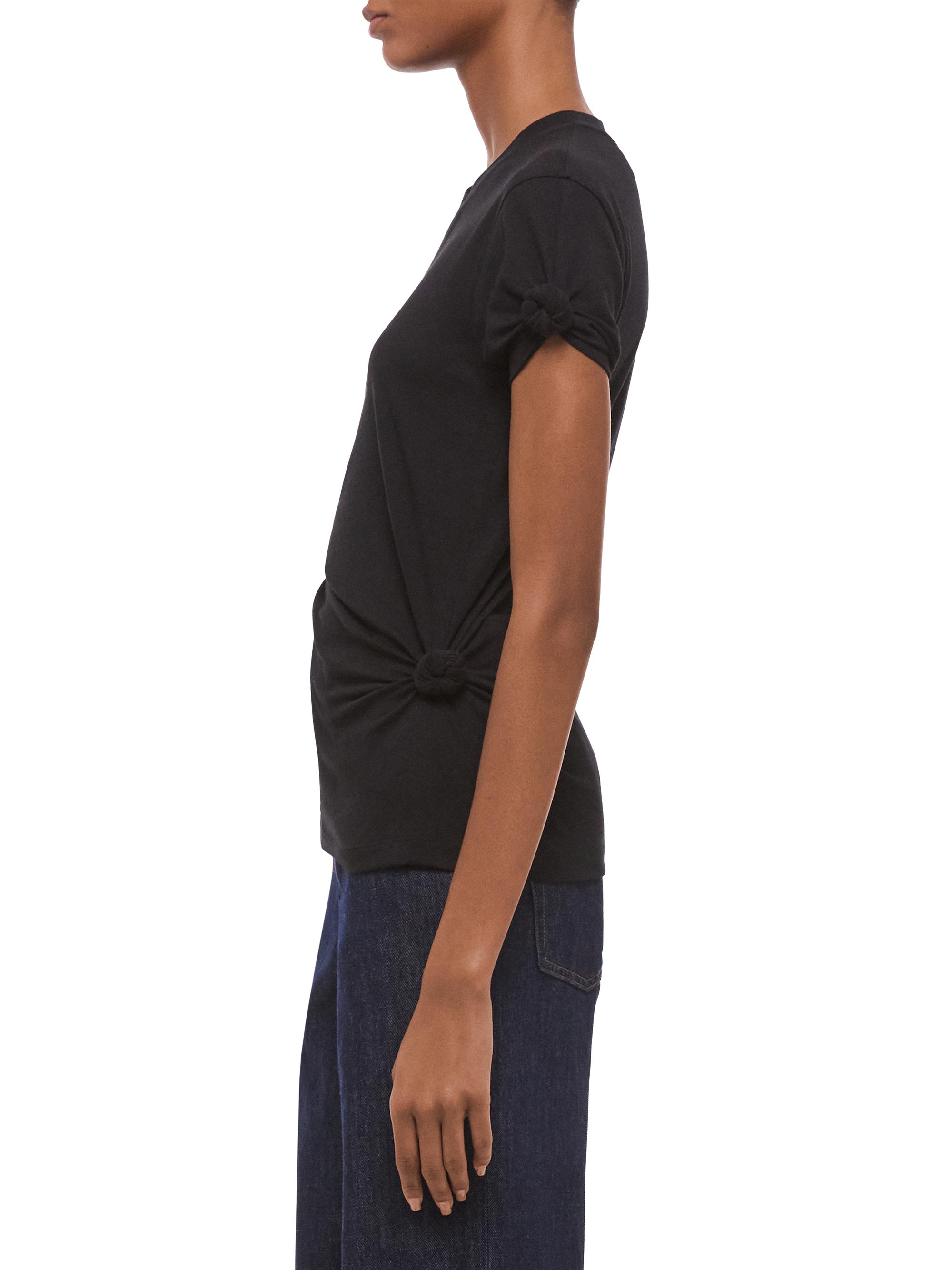 Helmut Lang Women's Knot Baby T-Shirt - Black | Thumbnail 5