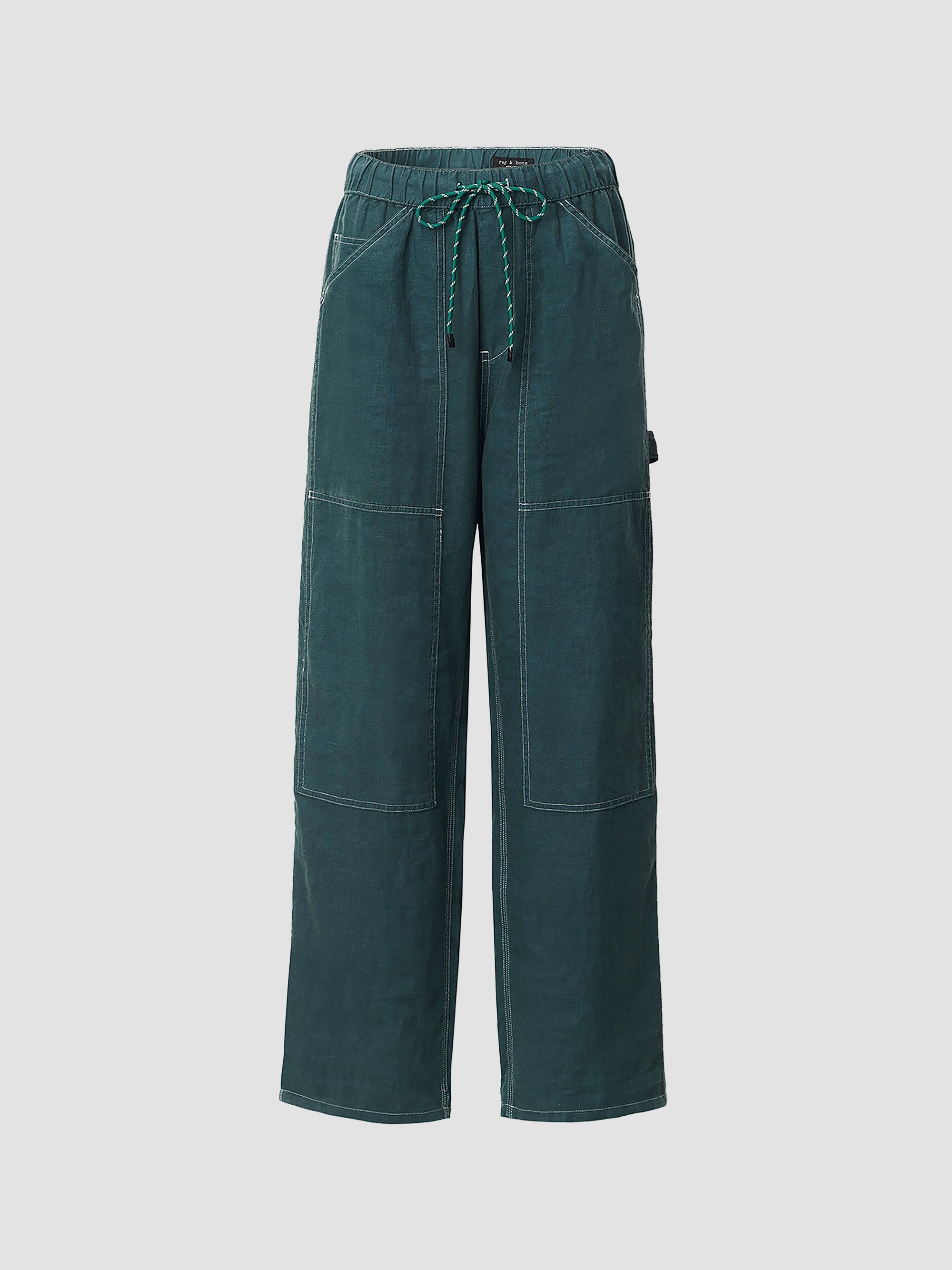 Ganni Washed Cotton Twill Cargo Pants | Saks Fifth Avenue