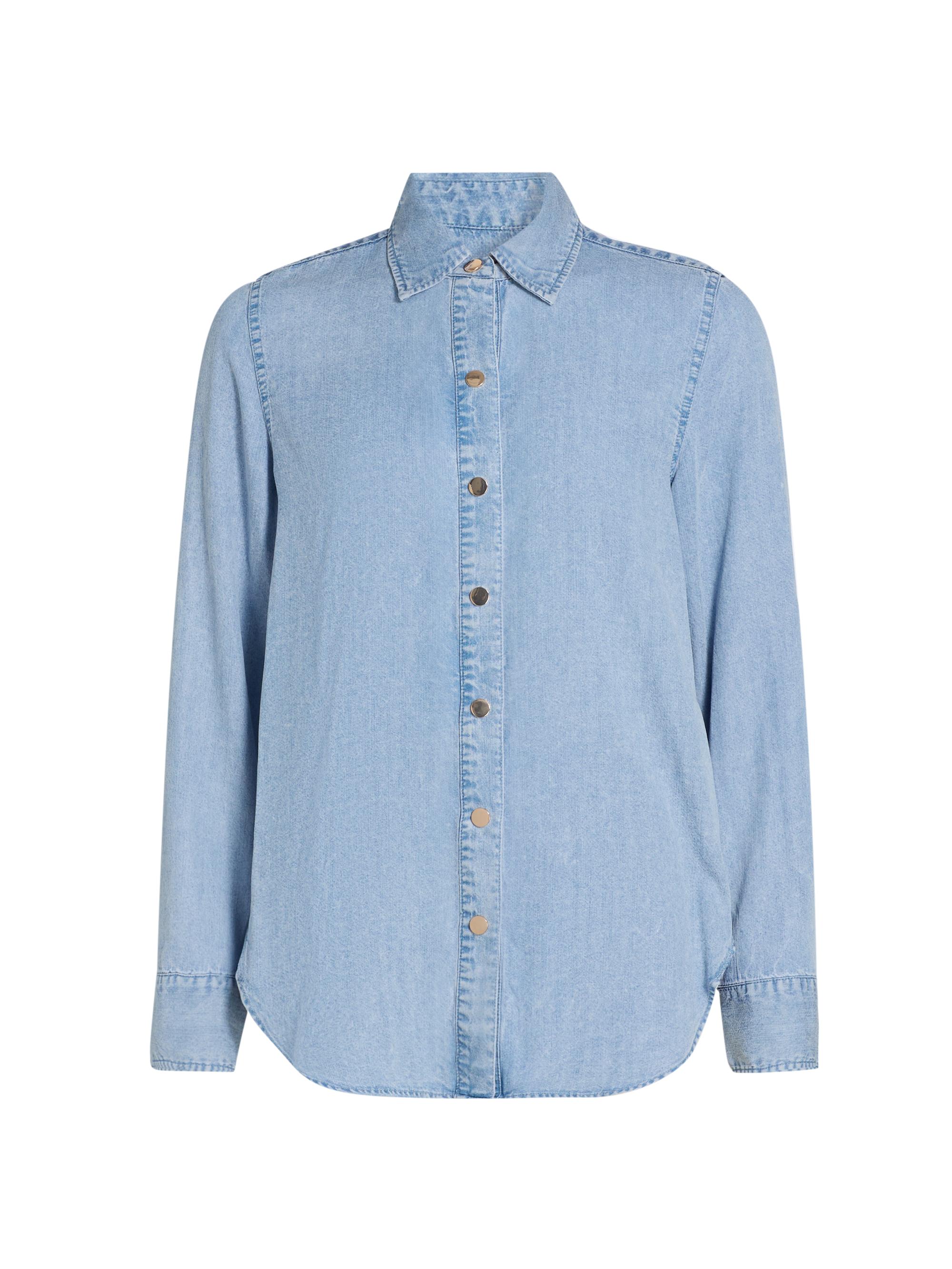 Generation Love Women's Gillian Denim Shirt - Light Blue