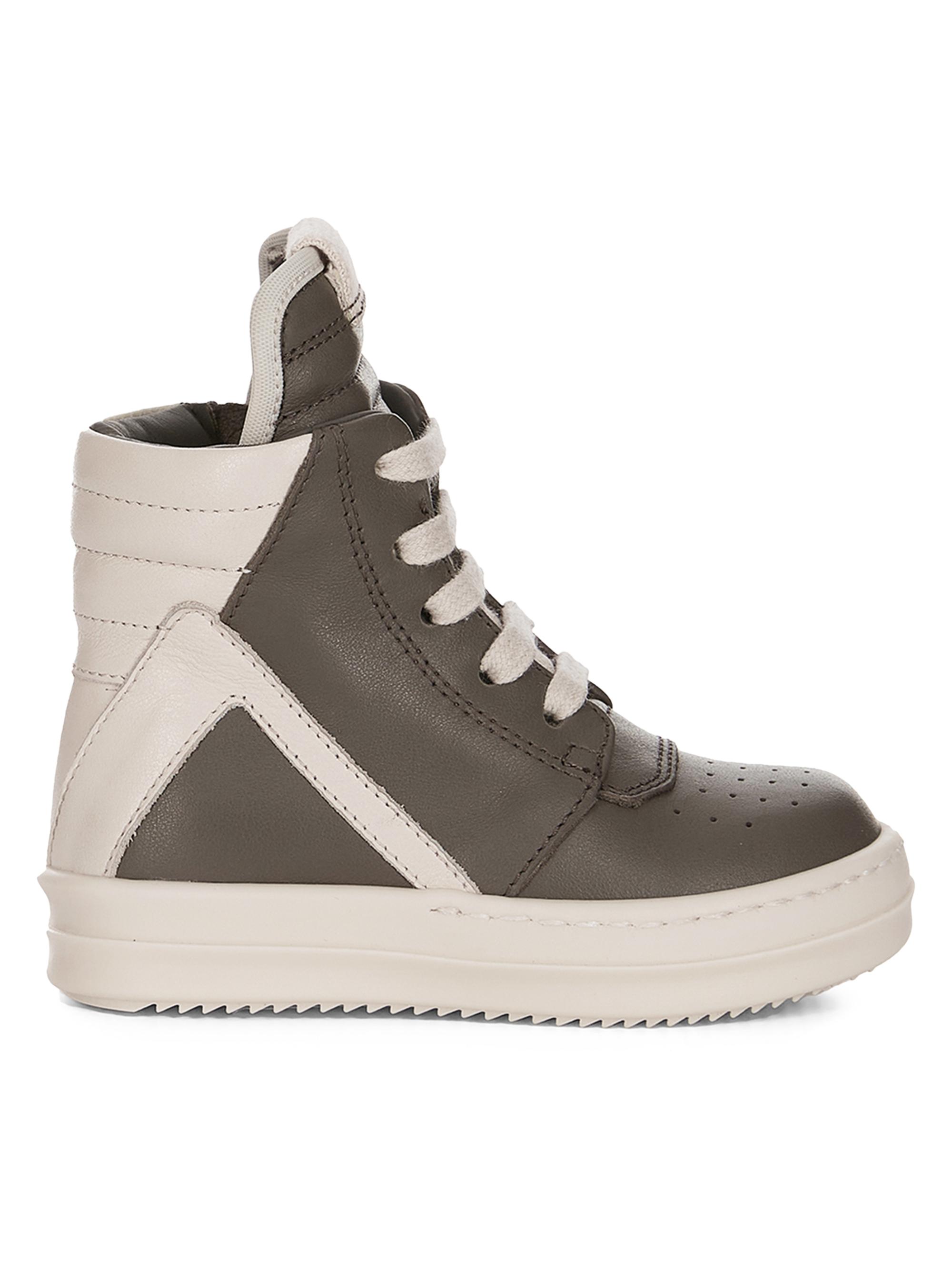 Rick Owens Baby's Babygeo Leather Sneakers - Dust 6 (Baby)