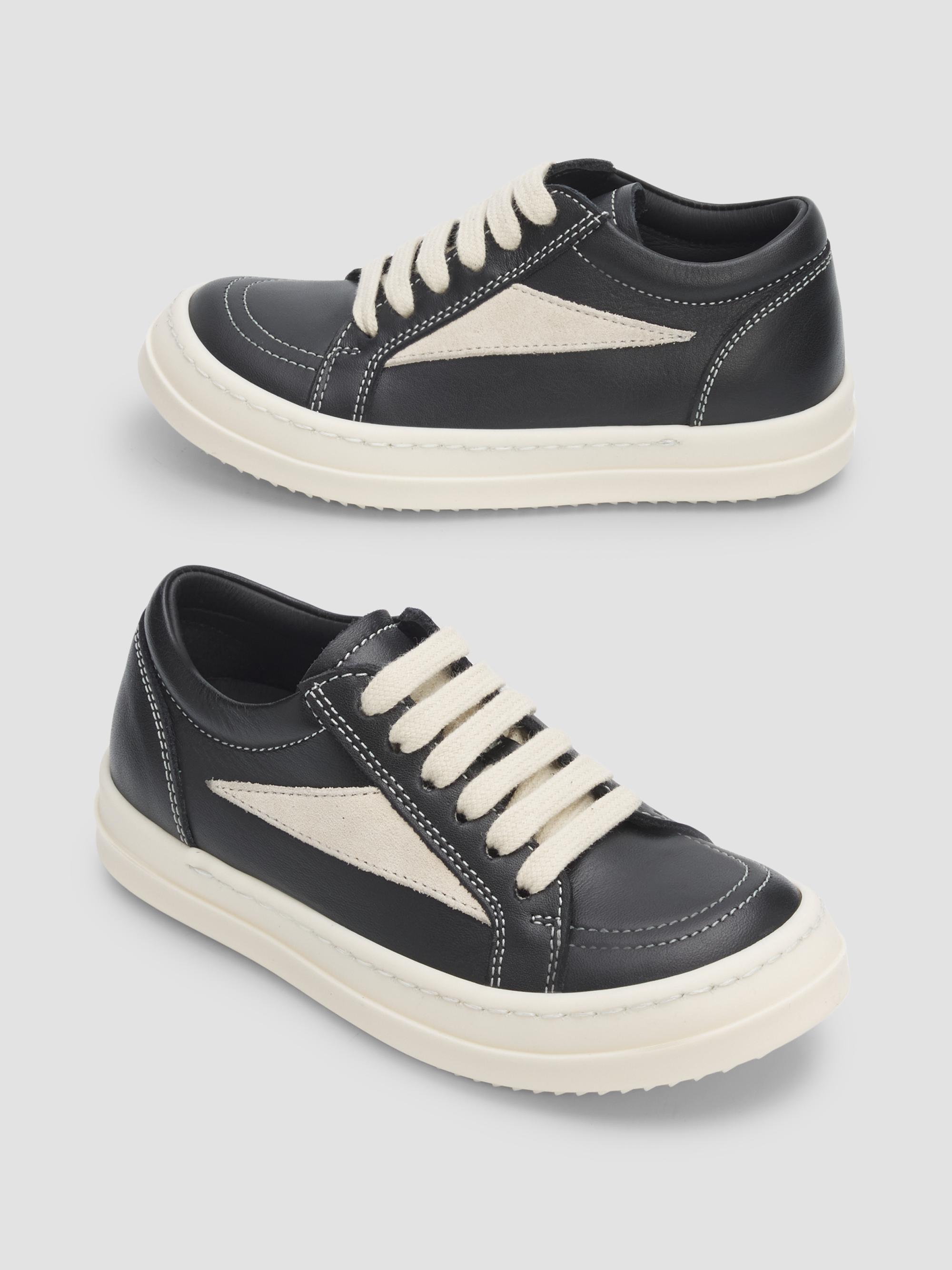 Rick Owens Little Kid's & Kid's Scarpe Vintage Low-Top Sneakers - Black 9 (Toddler)