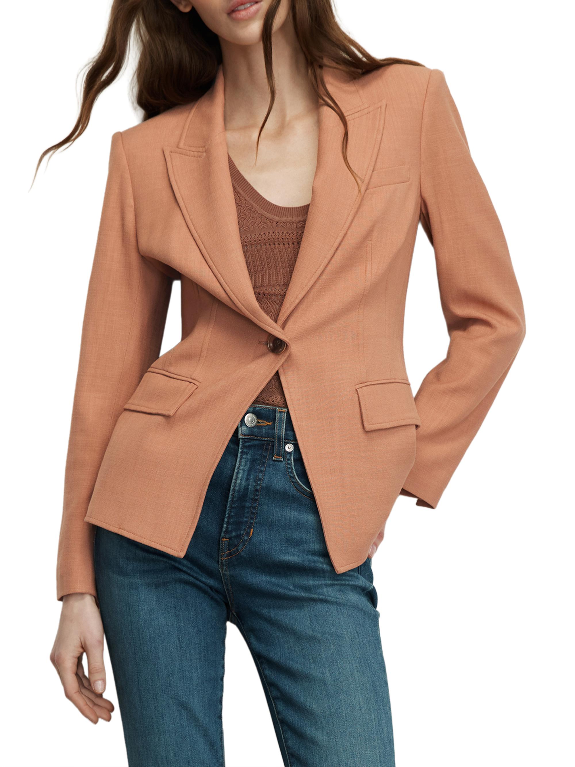Veronica Beard Women's Isaac Dickey Jacket - Chai | Thumbnail 3