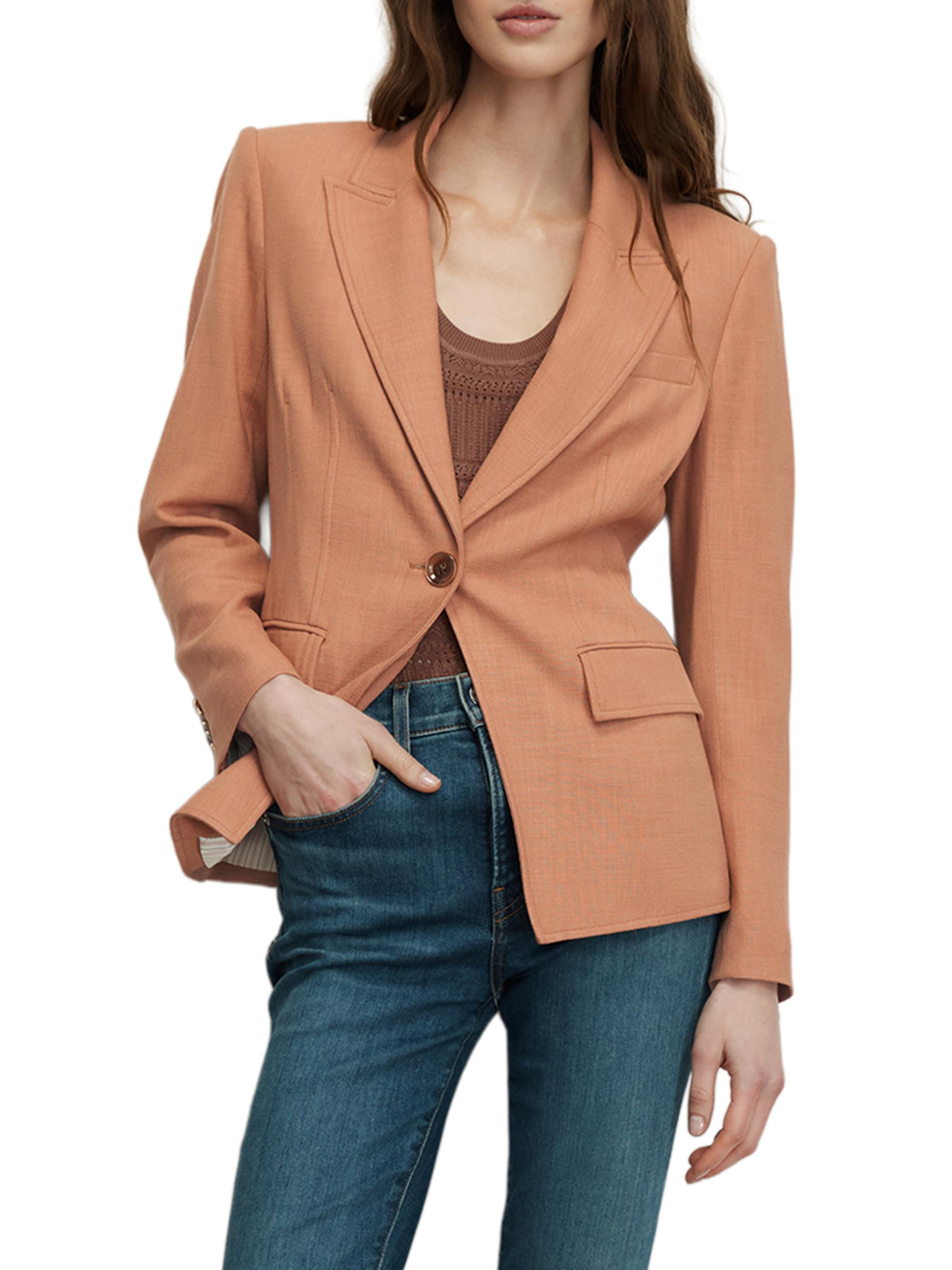 Veronica Beard Women's Isaac Dickey Jacket - Chai | Thumbnail 4