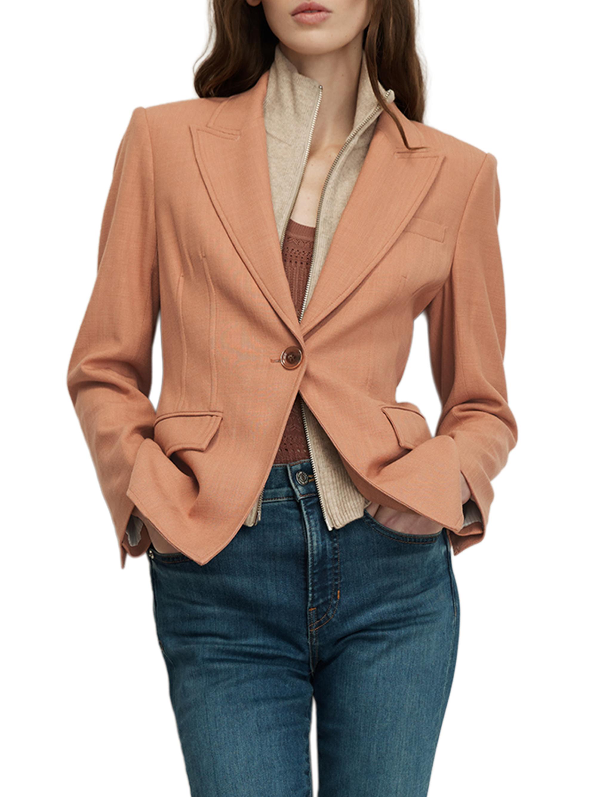 Veronica Beard Women's Isaac Dickey Jacket - Chai | Thumbnail 5