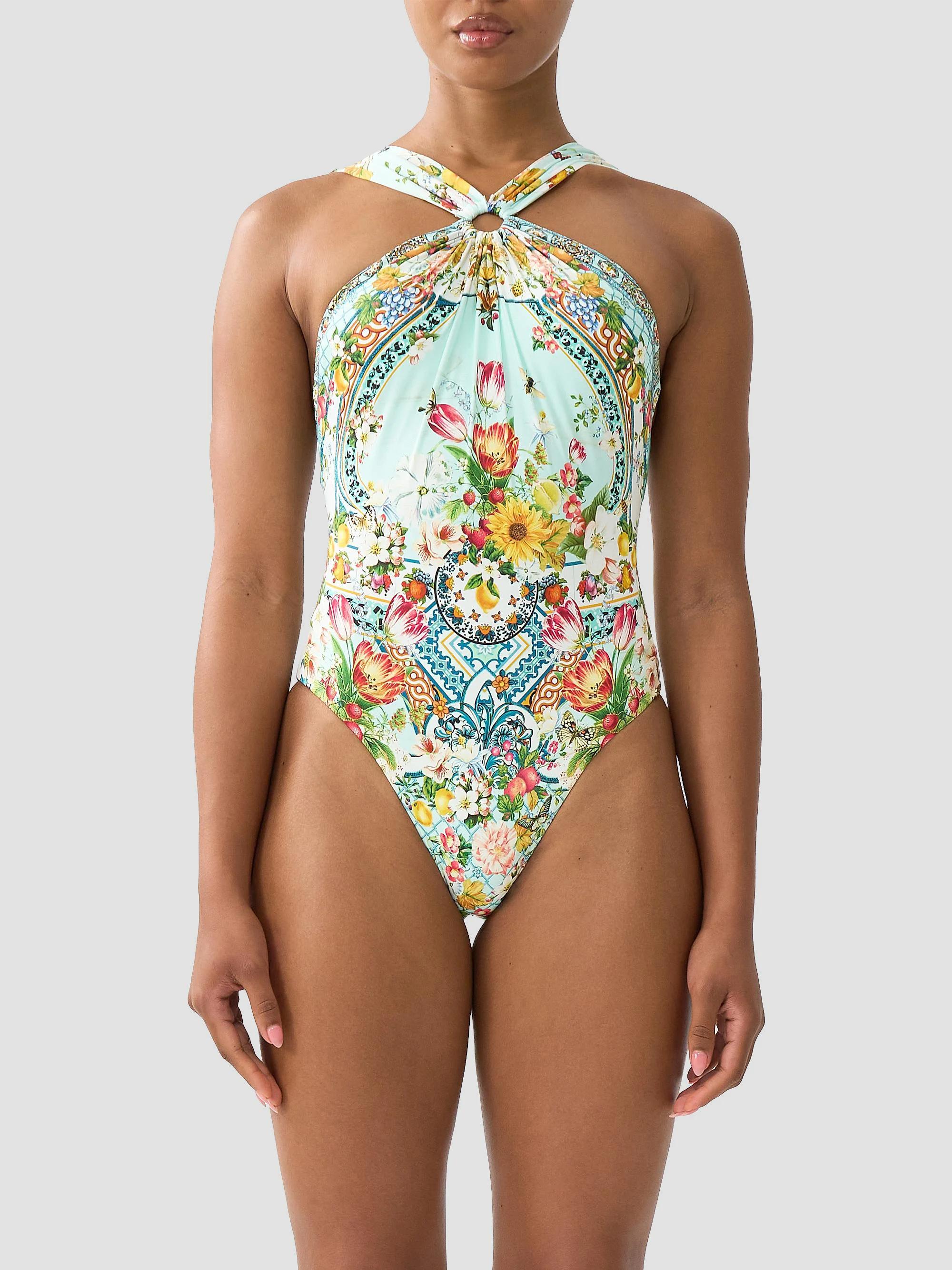 Camilla Women's Magic Of The Mercado Print One-Piece Swimsuit - Magic Of The Mercado - Size XL