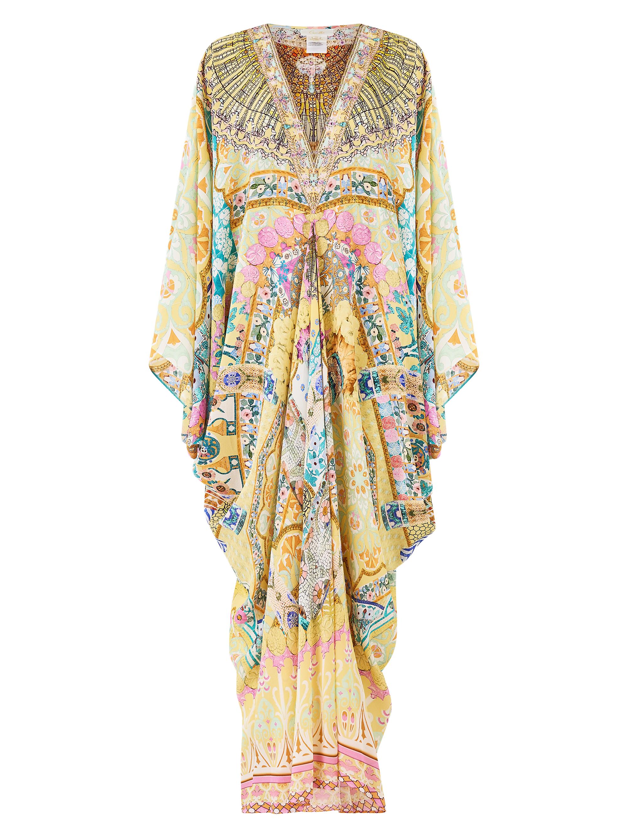 camilla adorned viscose maxi dress Camilla Adorned Viscose Maxi Dress
