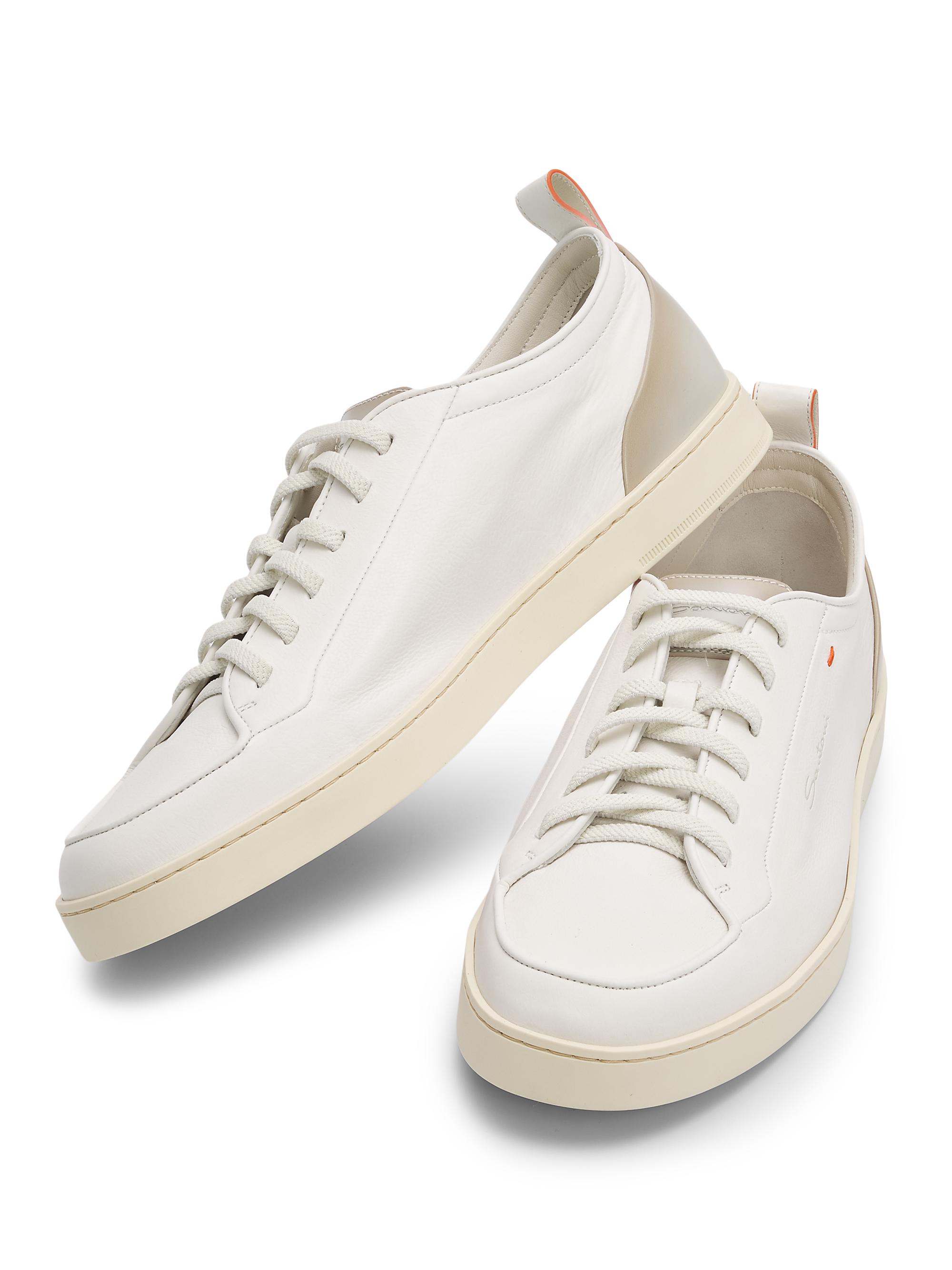 Santoni Off Duty Low-Top Sneakers | Saks Fifth Avenue