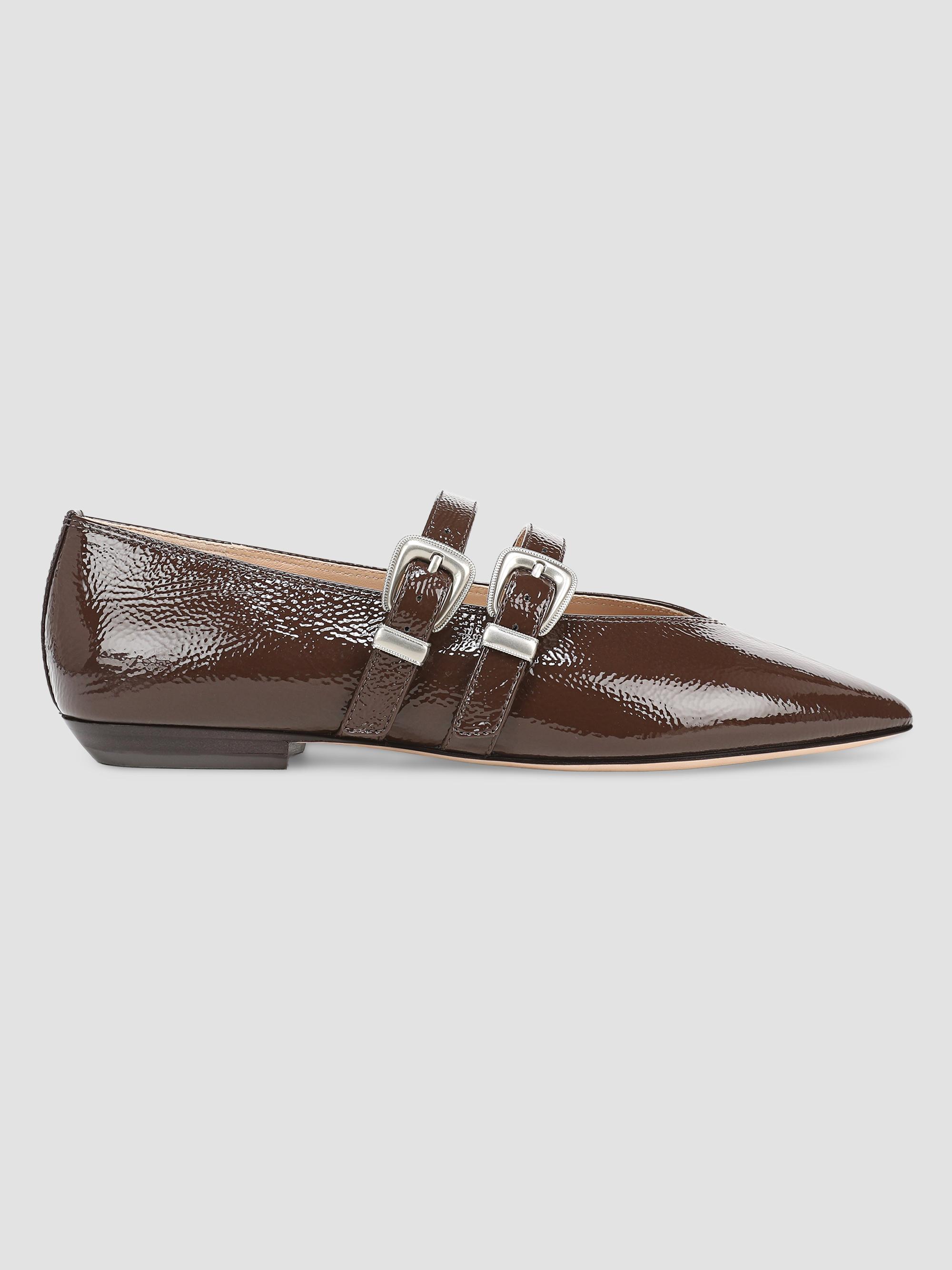 Veronica Beard Women's Bancroft Leather Mary Janes - Espresso | Thumbnail 5
