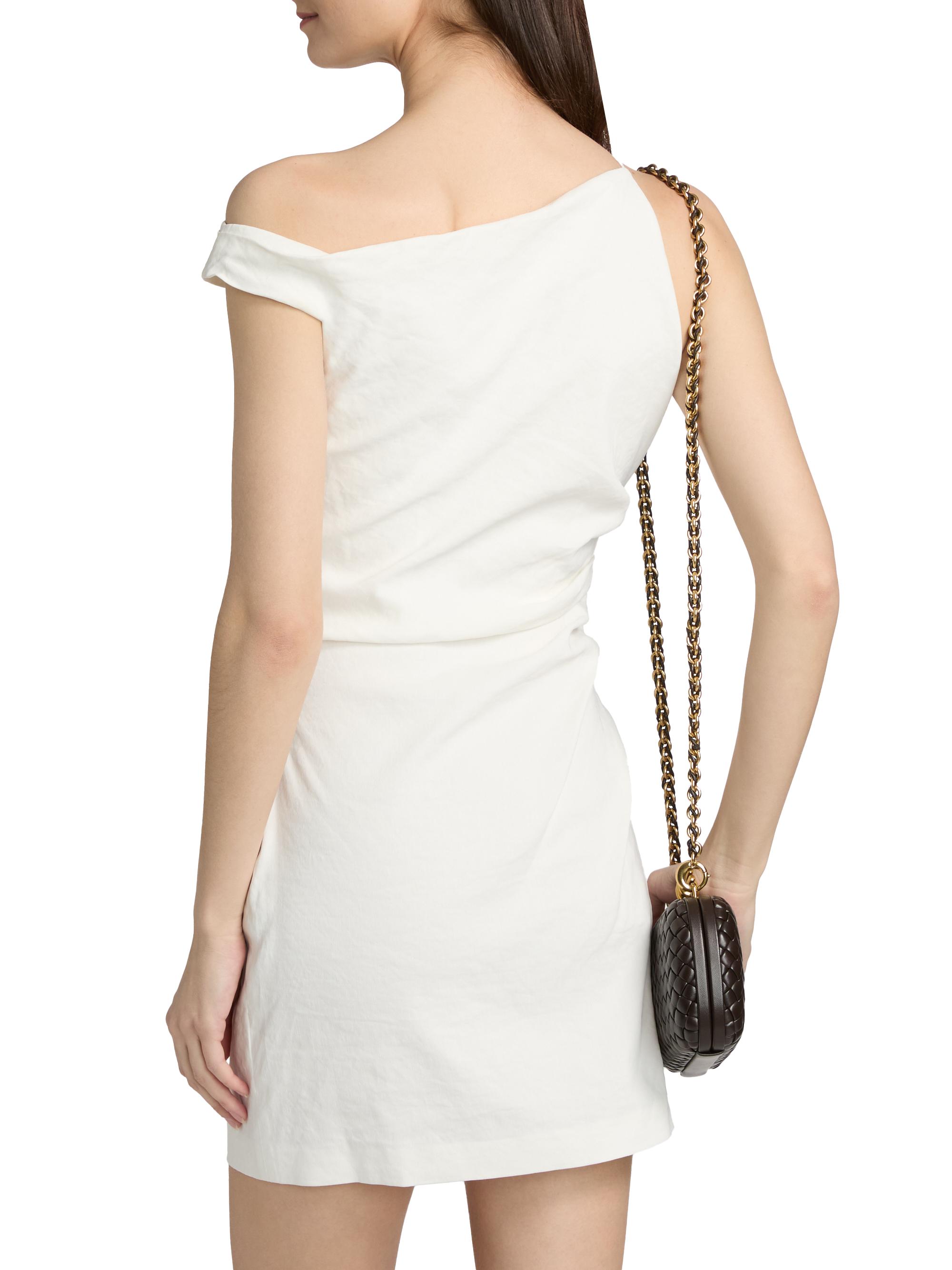 leia off shoulder dress LPA Leia Mini Dress in Ivory
