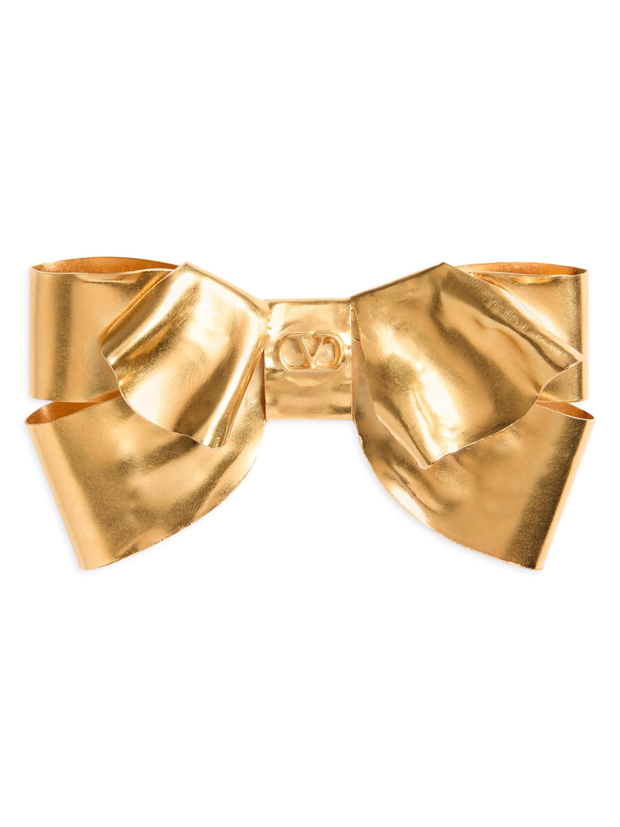 Valentino Garavani Women's Trop Chou Metal Brooch - Antique Brass