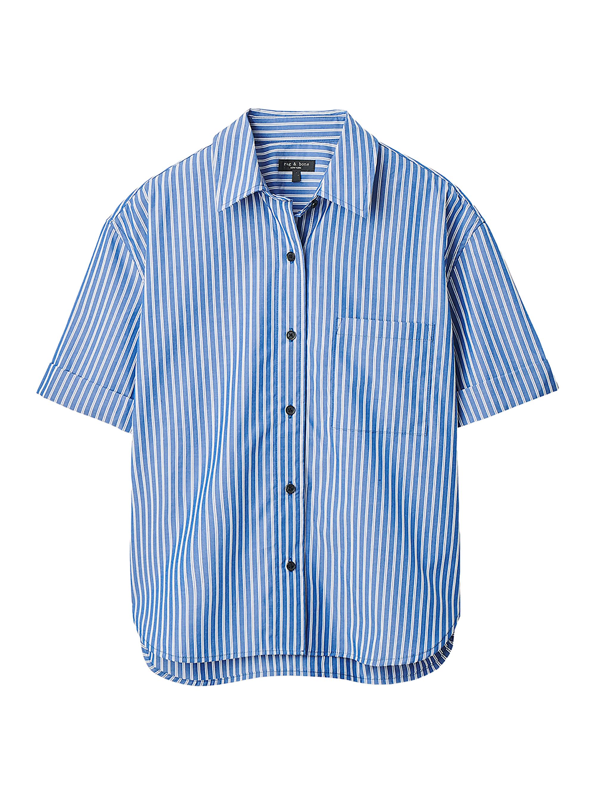 Marc Jacobs x A.P.C. Striped Oversized-Fit Polo Shirt | Saks Fifth