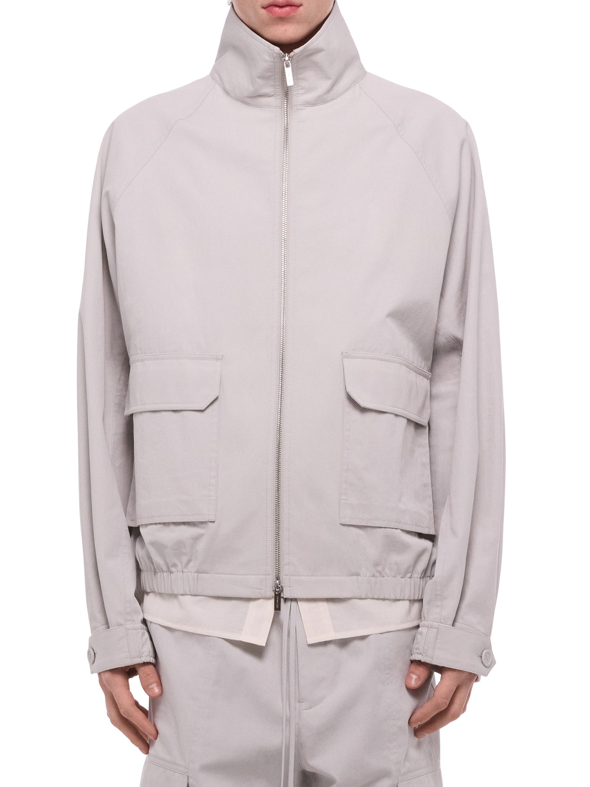 Helmut Lang Men's Utility Twill Jacket - Ice Blue