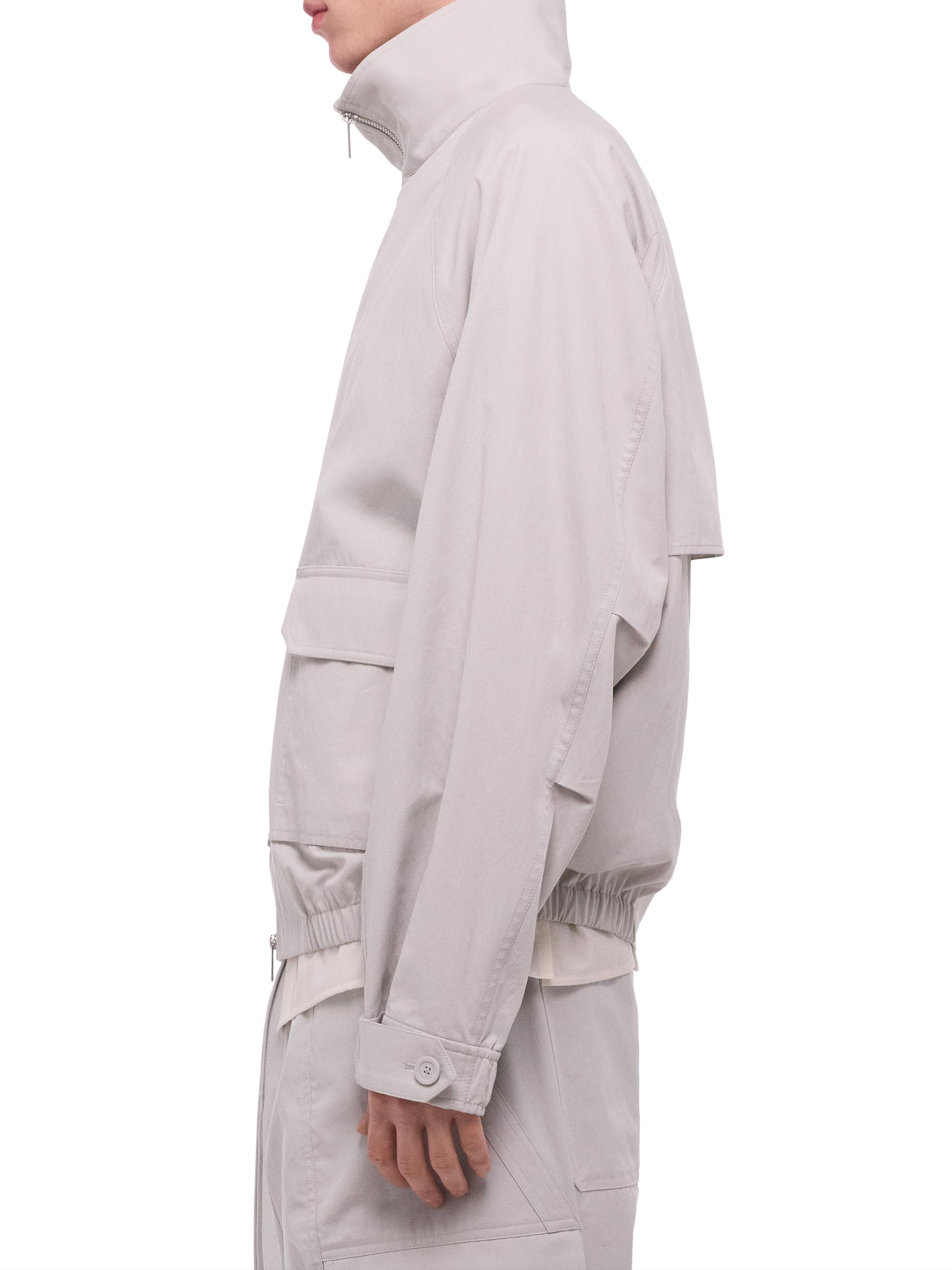 Helmut Lang Men's Utility Twill Jacket - Ice Blue | Thumbnail 3