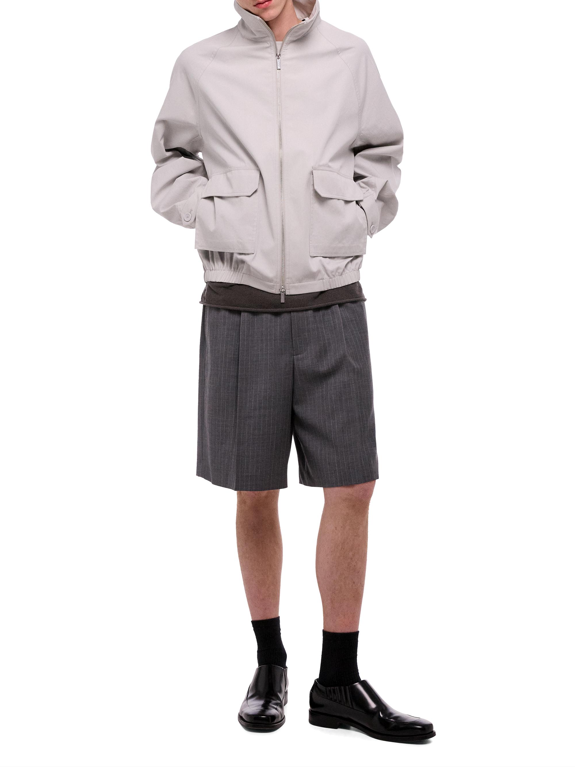 Helmut Lang Men's Utility Twill Jacket - Ice Blue | Thumbnail 2
